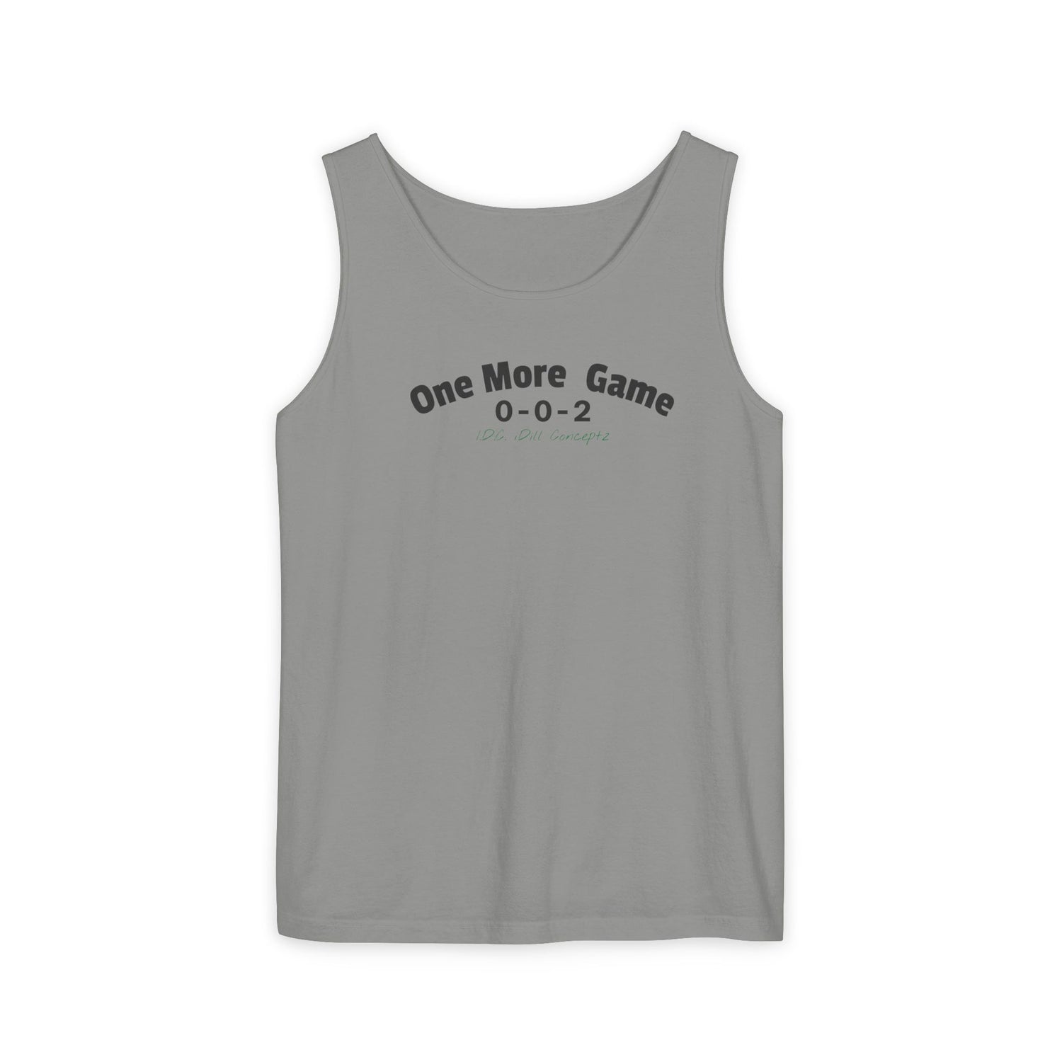Unisex Pickleball Tank Top - 002 One More Game Design