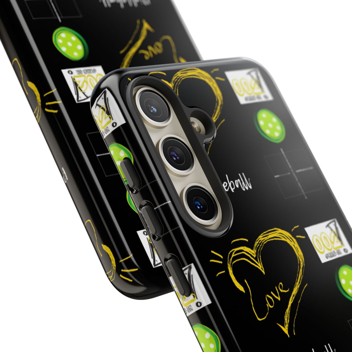 Pickleball Love Tough Android Samsung Phone Case - Fun & Durable Sport Accessory