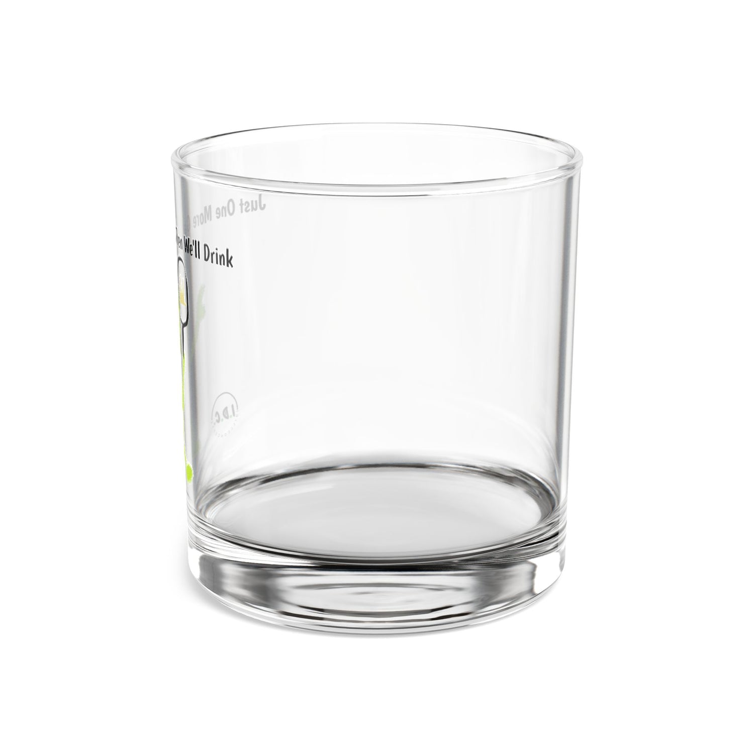 Pickleball Rocks Glass