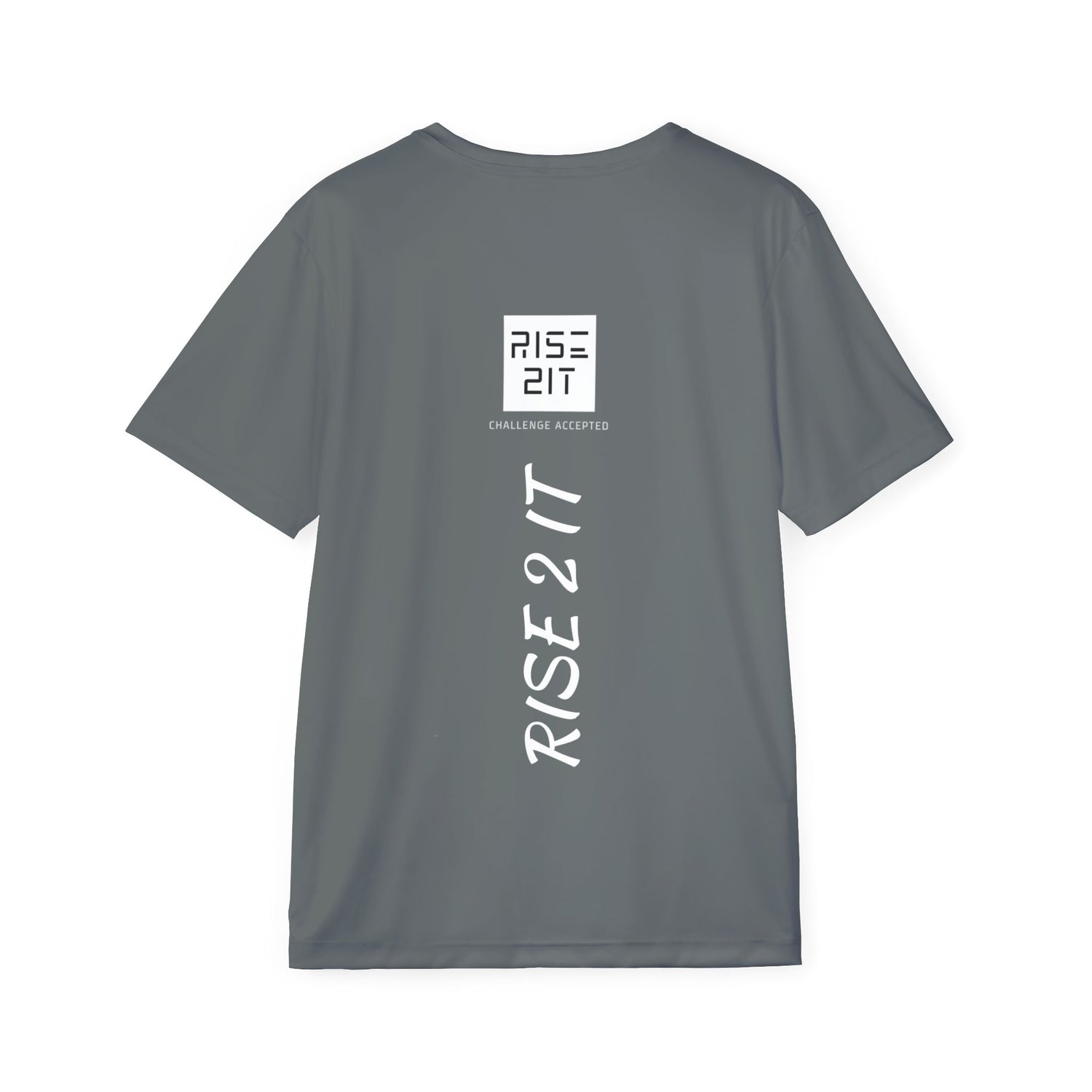 Men's Sports Jersey Tee - Rise 2 It - Challenge Accepted Design - Men's Pickleball Activewear Tee