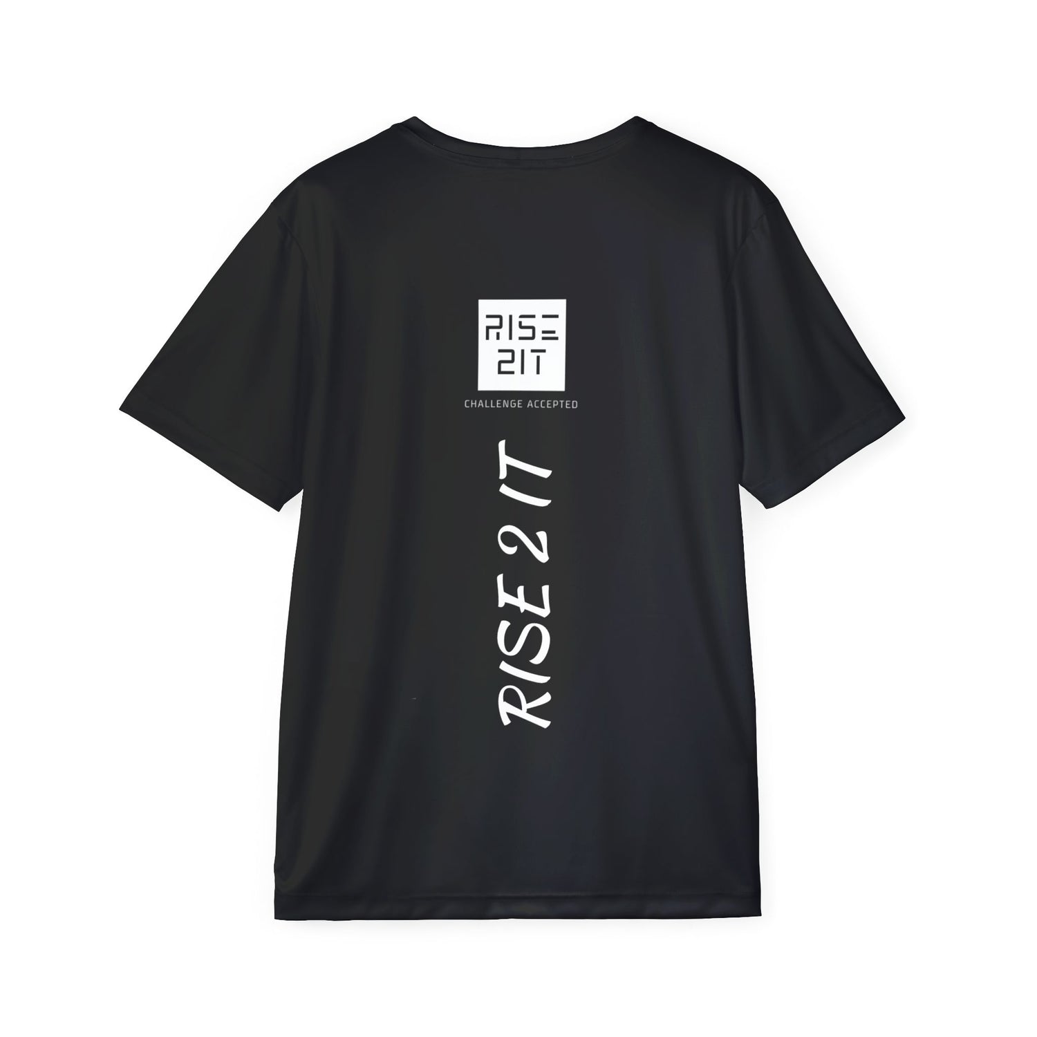 Men's Sports Jersey Tee - Rise 2 It - Challenge Accepted Design - Men's Pickleball Activewear Tee