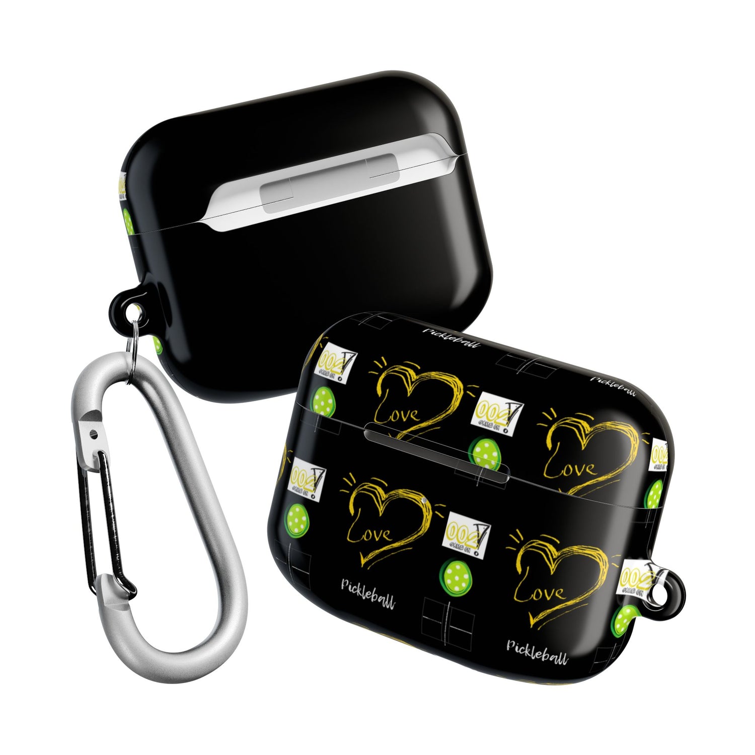 AirPod Cases - Pickleball Enthusiast Gift with Unique LOVE Design