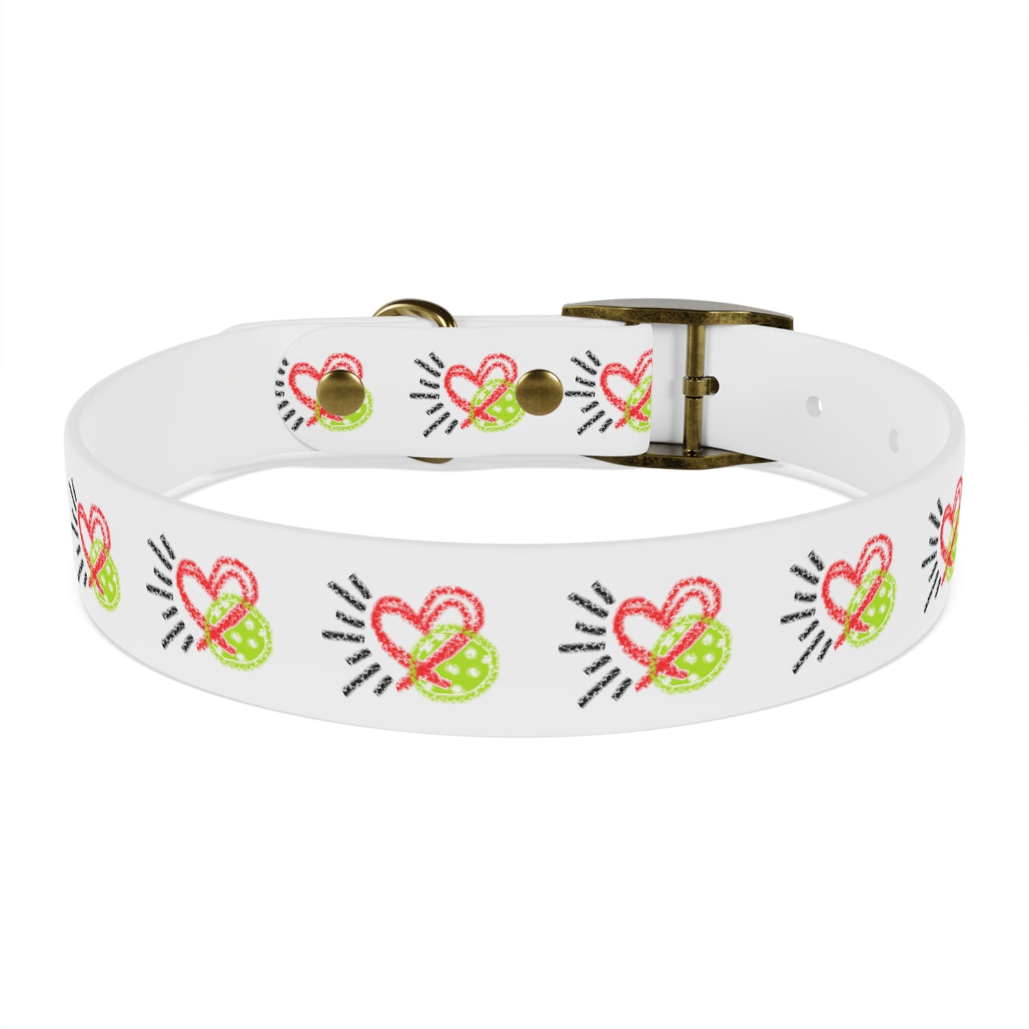 Dog Collar - Pickleball Love Unique Stand Out Design - Perfect for Pet Owners