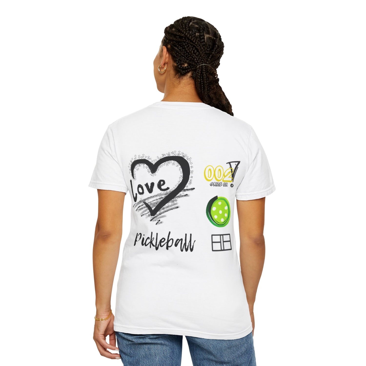 Unisex Pickleball T-Shirt Apparel - LOVE Pickleball