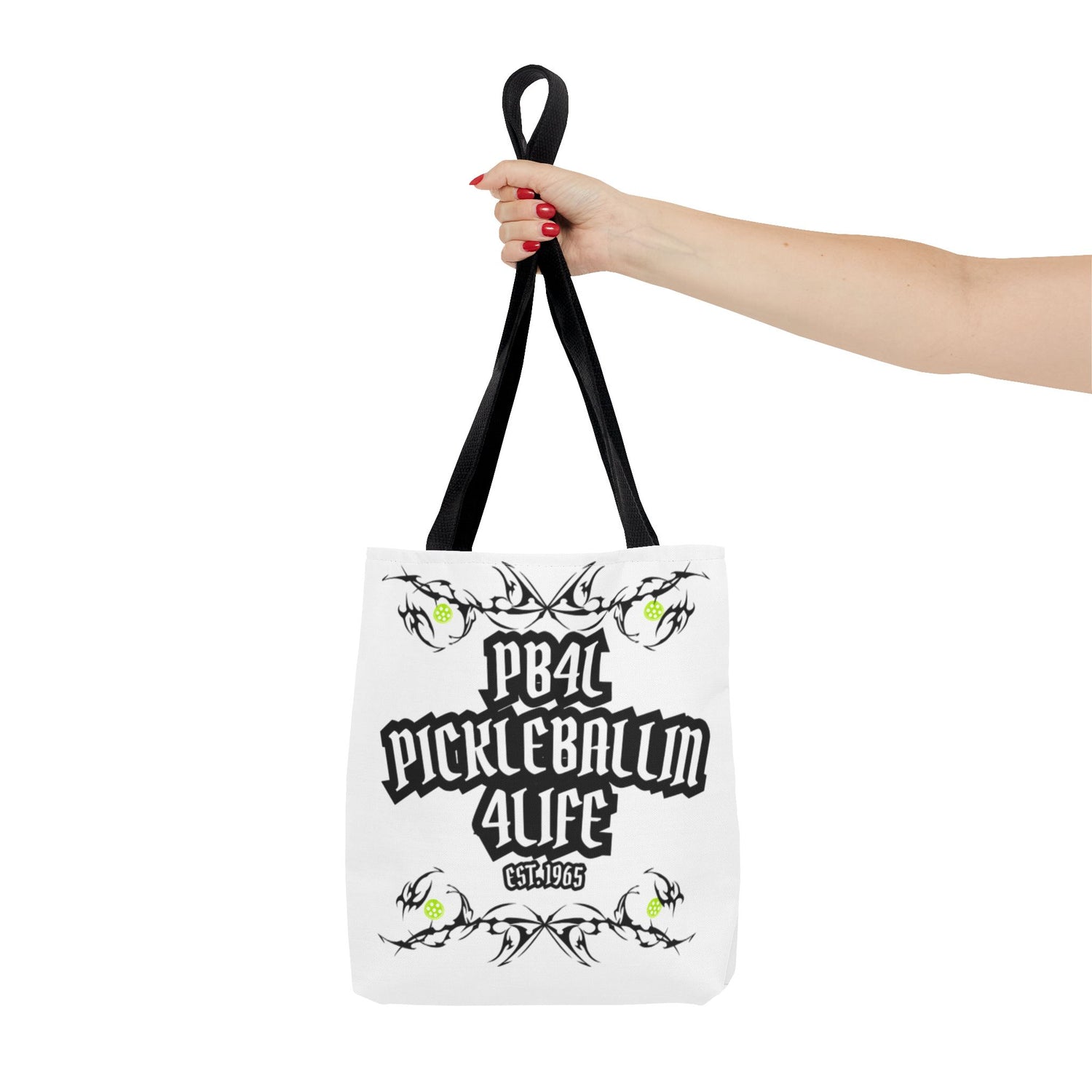 Pickleball Tote Bag - 'PB4L' Design for Enthusiasts and Players