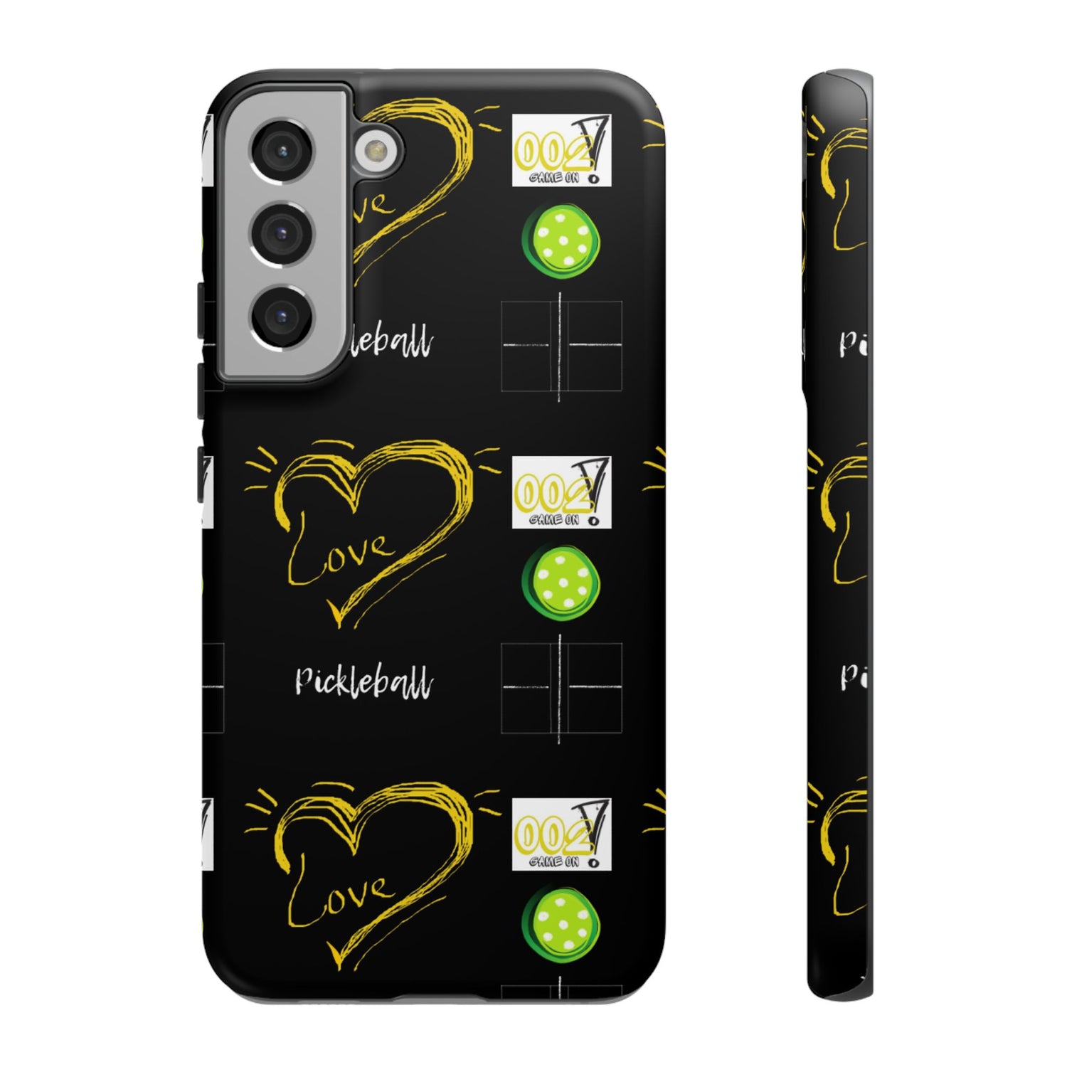 Pickleball Love Tough Android Samsung Phone Case - Fun & Durable Sport Accessory
