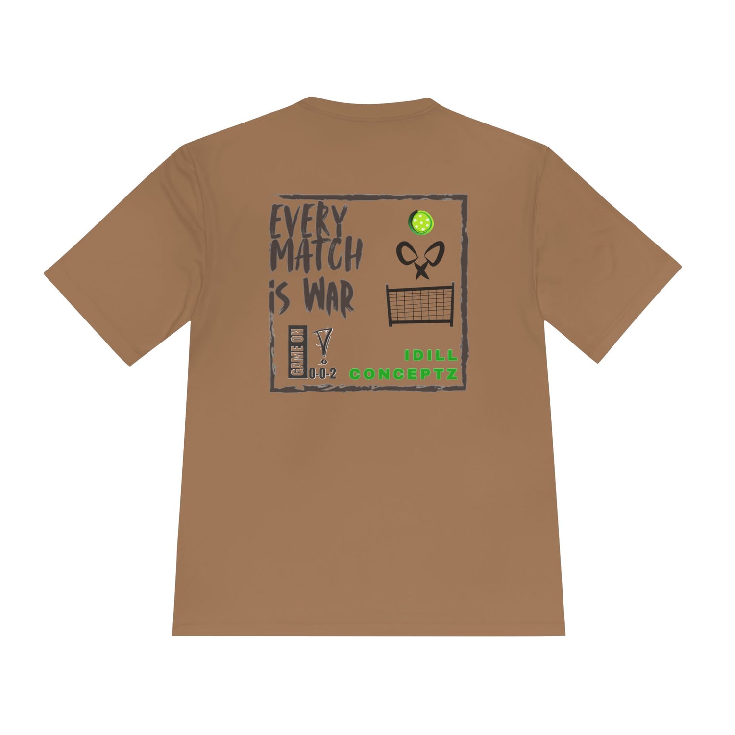 Men's Sportswear Tee - Pickleball Every Match is War Design