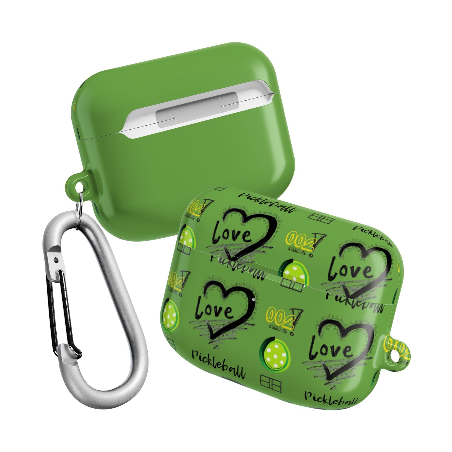 AirPod Cases - Pickleball Enthusiast Gift with Unique LOVE Design