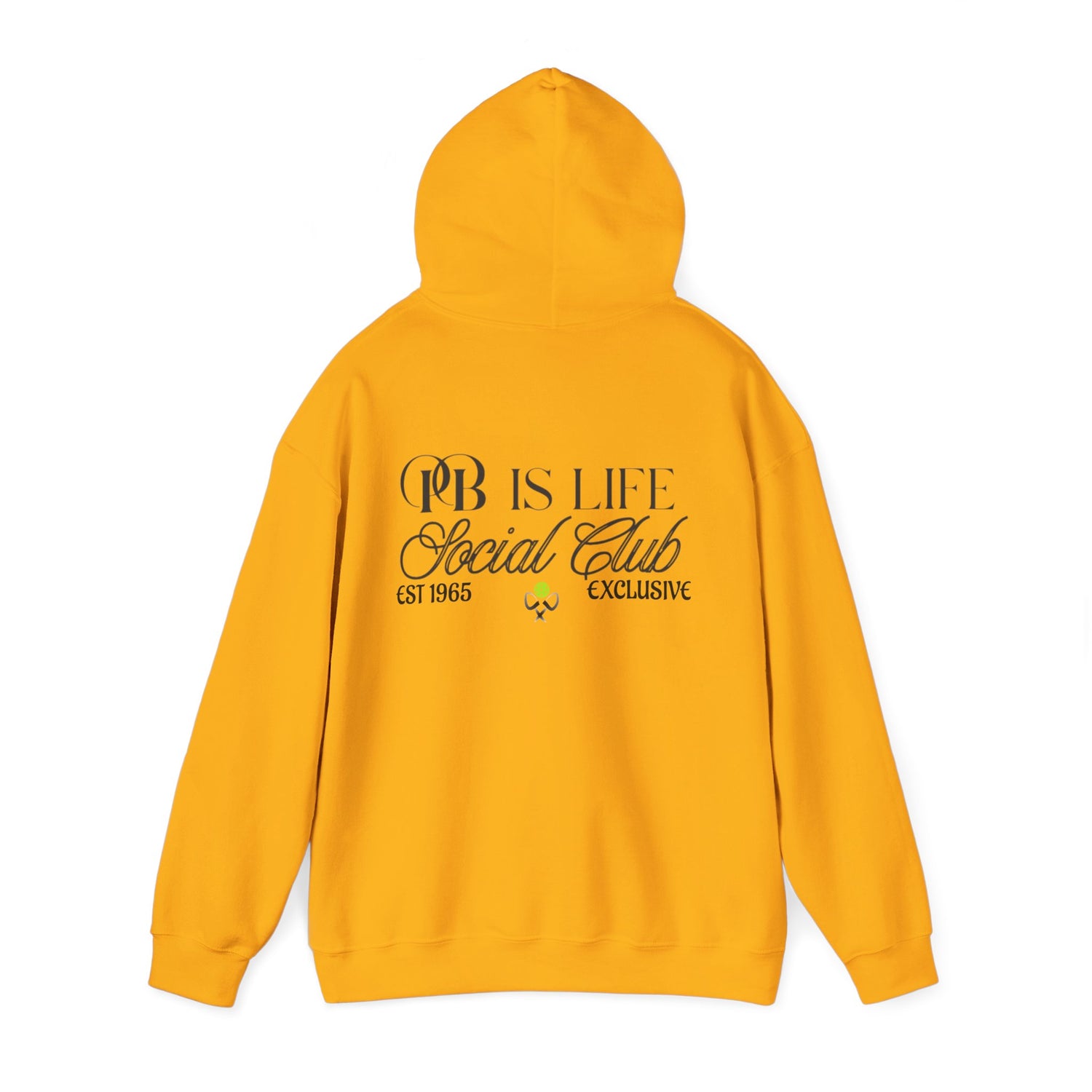 Men's Pickleball Hoodie - PB is Life Exclusive Design