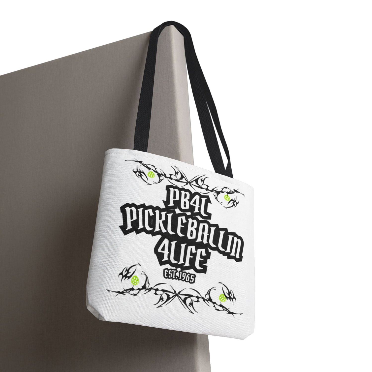 Pickleball Tote Bag - 'PB4L' Design for Enthusiasts and Players
