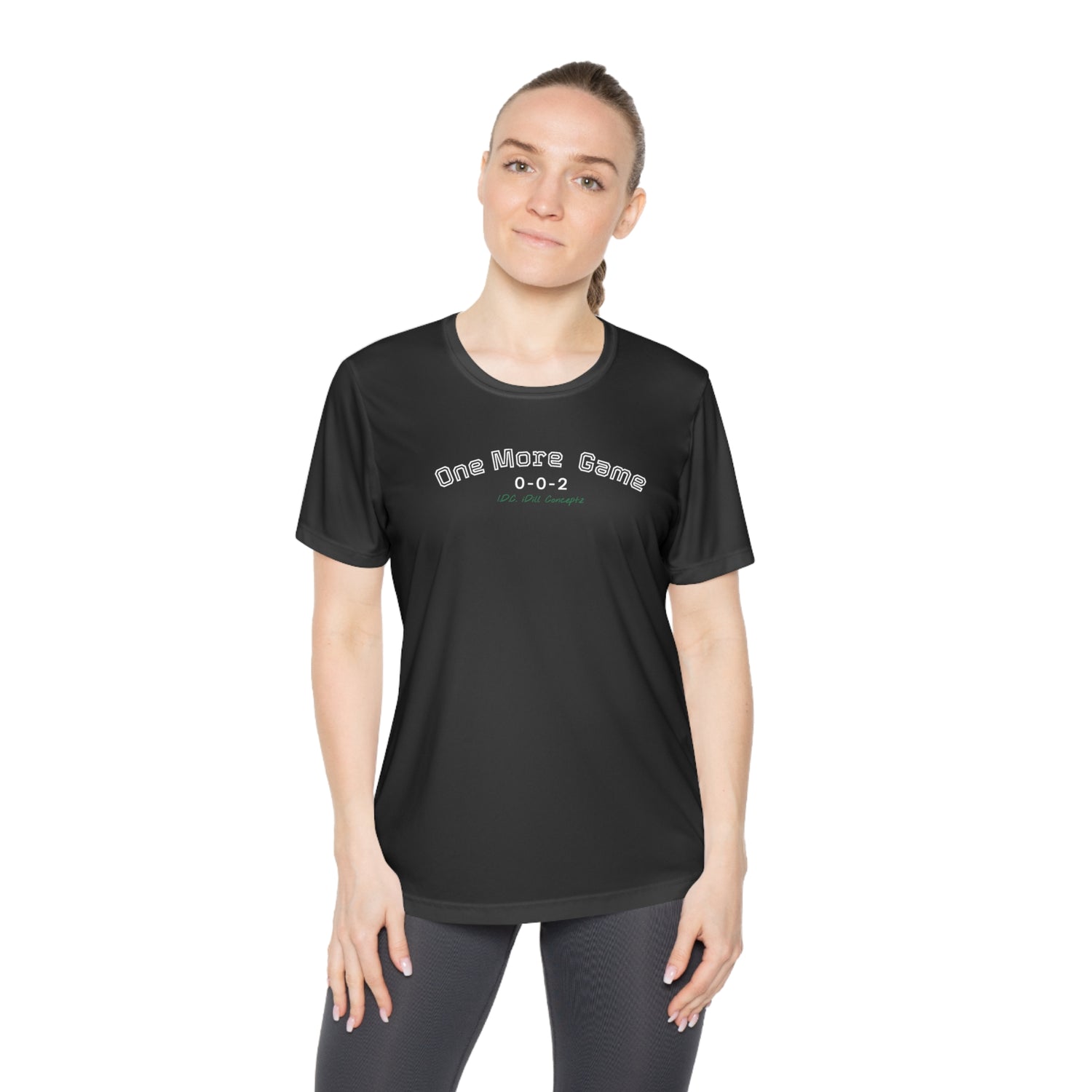 Pickleball Women's Tee - 002 One More Game Design