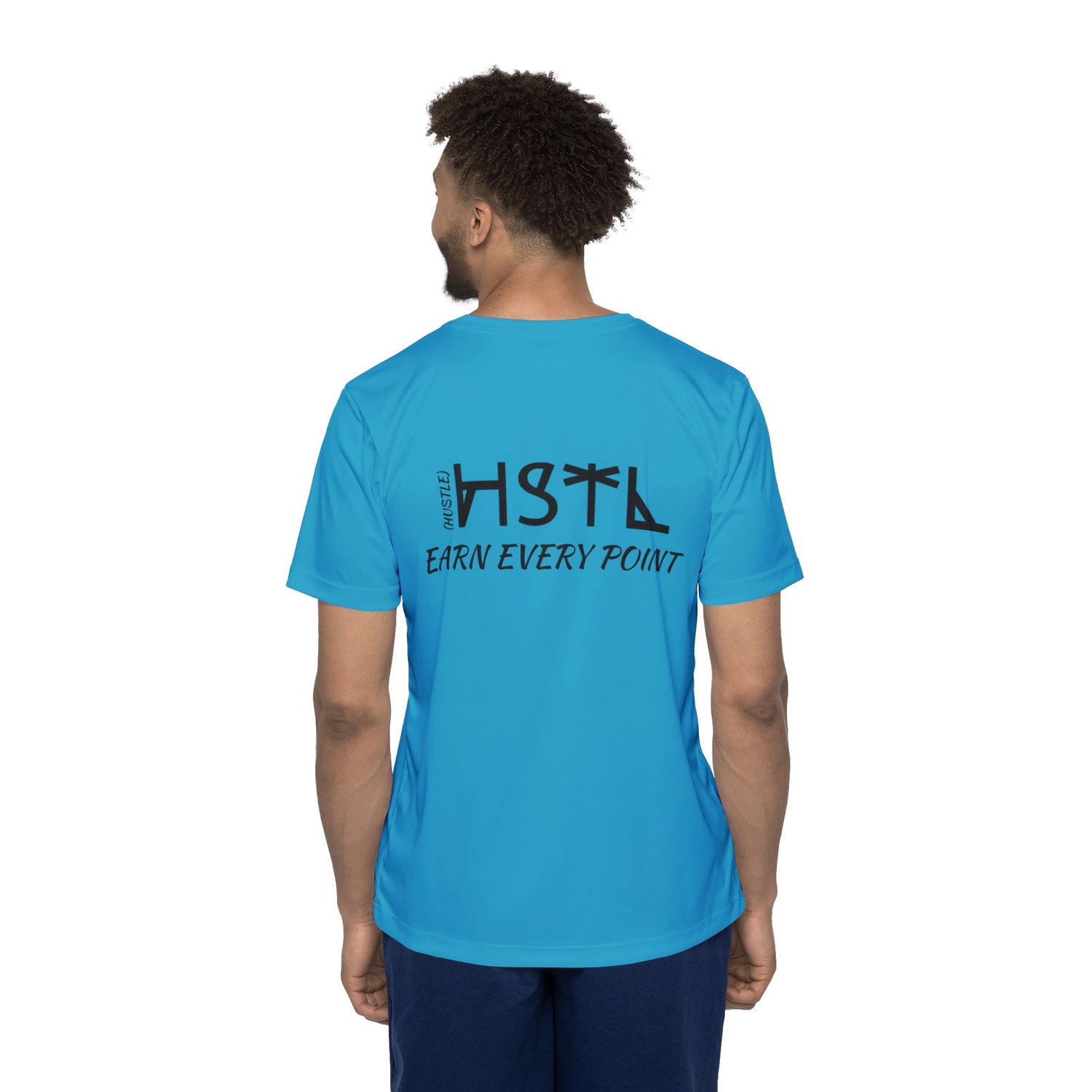 Men's Pickleball Jersey Tee - HSTL (Hustle) Design