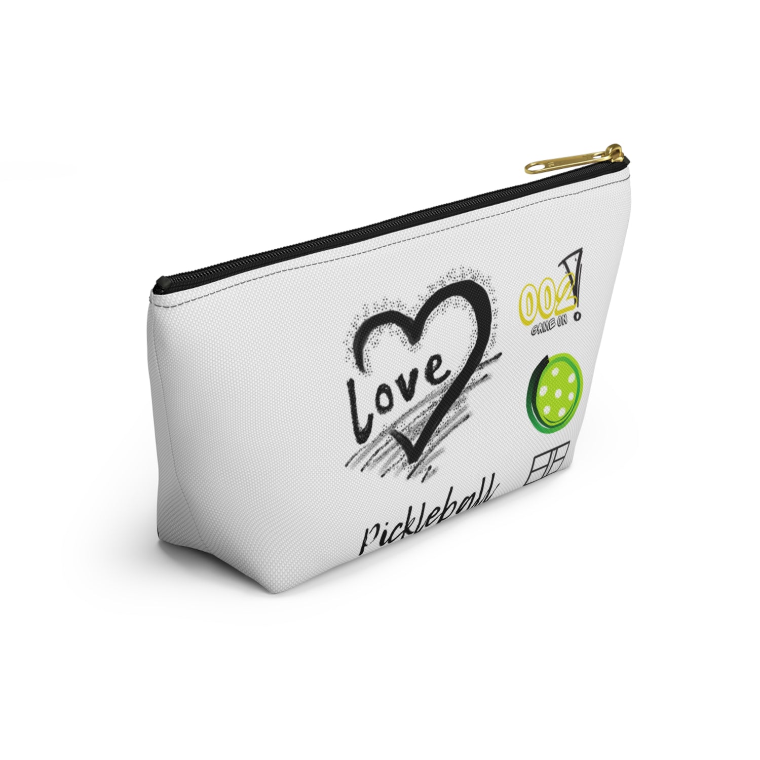 Pickleball Love Accessory Pouch - Perfect Gift for Pickleball Enthusiasts - Game On!