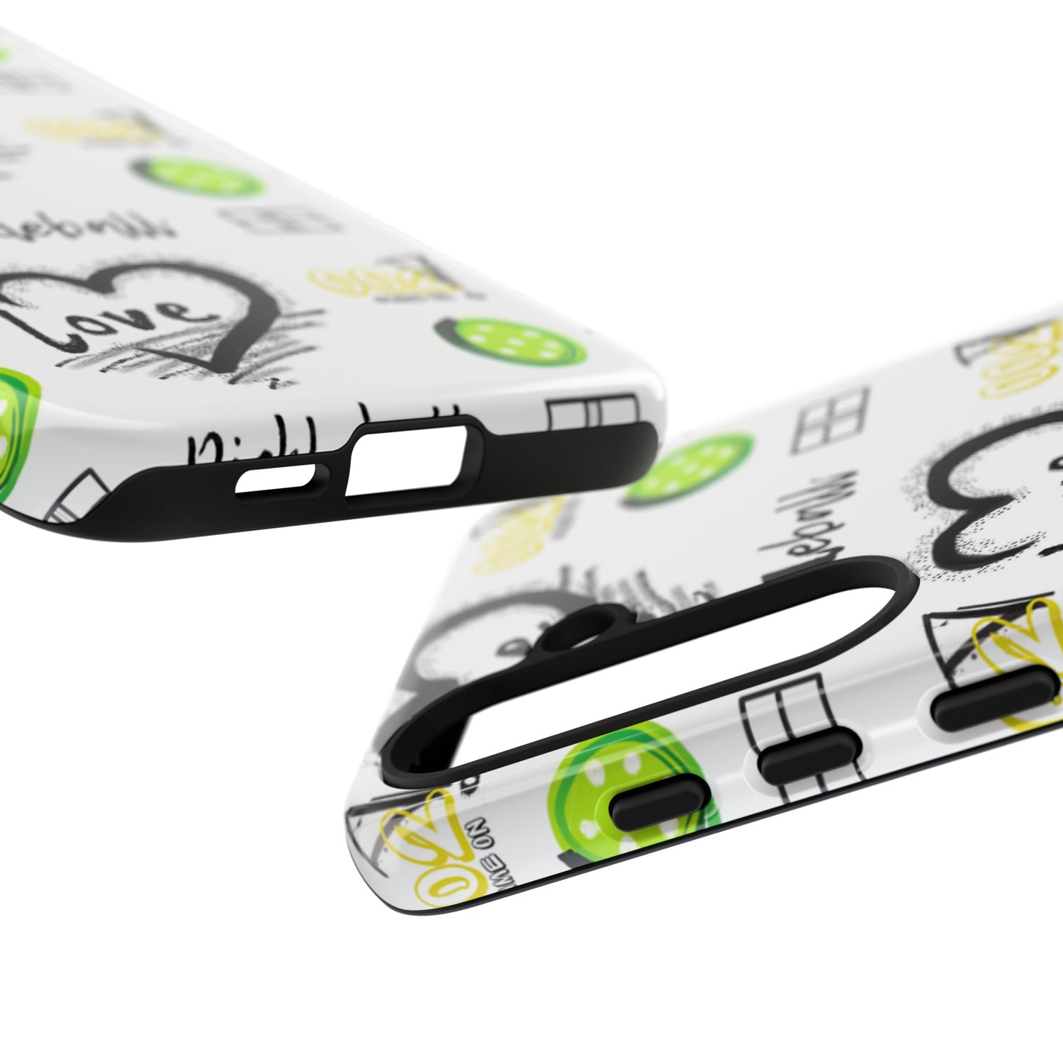 Pickleball Love Tough Android Samsung Phone Case - Fun & Durable Sport Accessory