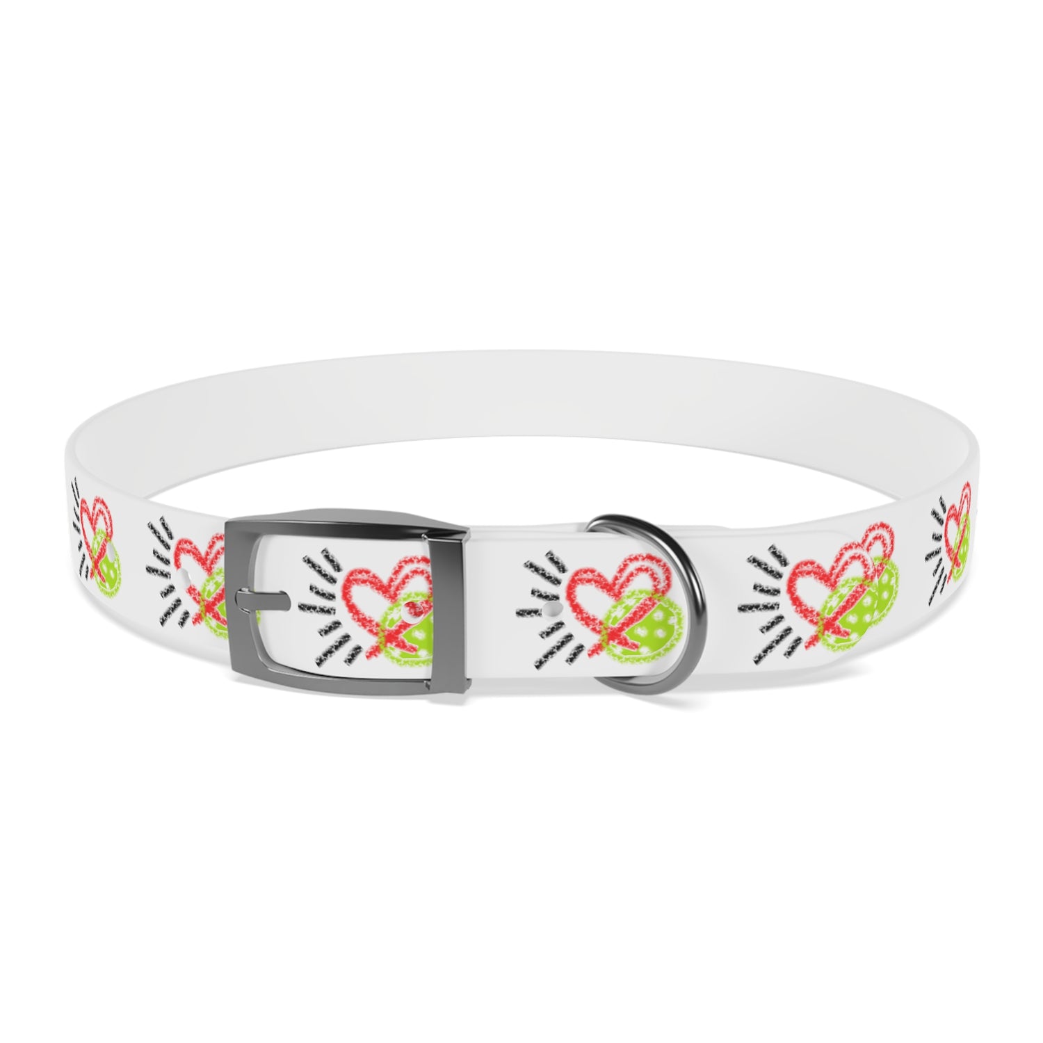 Dog Collar - Pickleball Love Unique Stand Out Design - Perfect for Pet Owners
