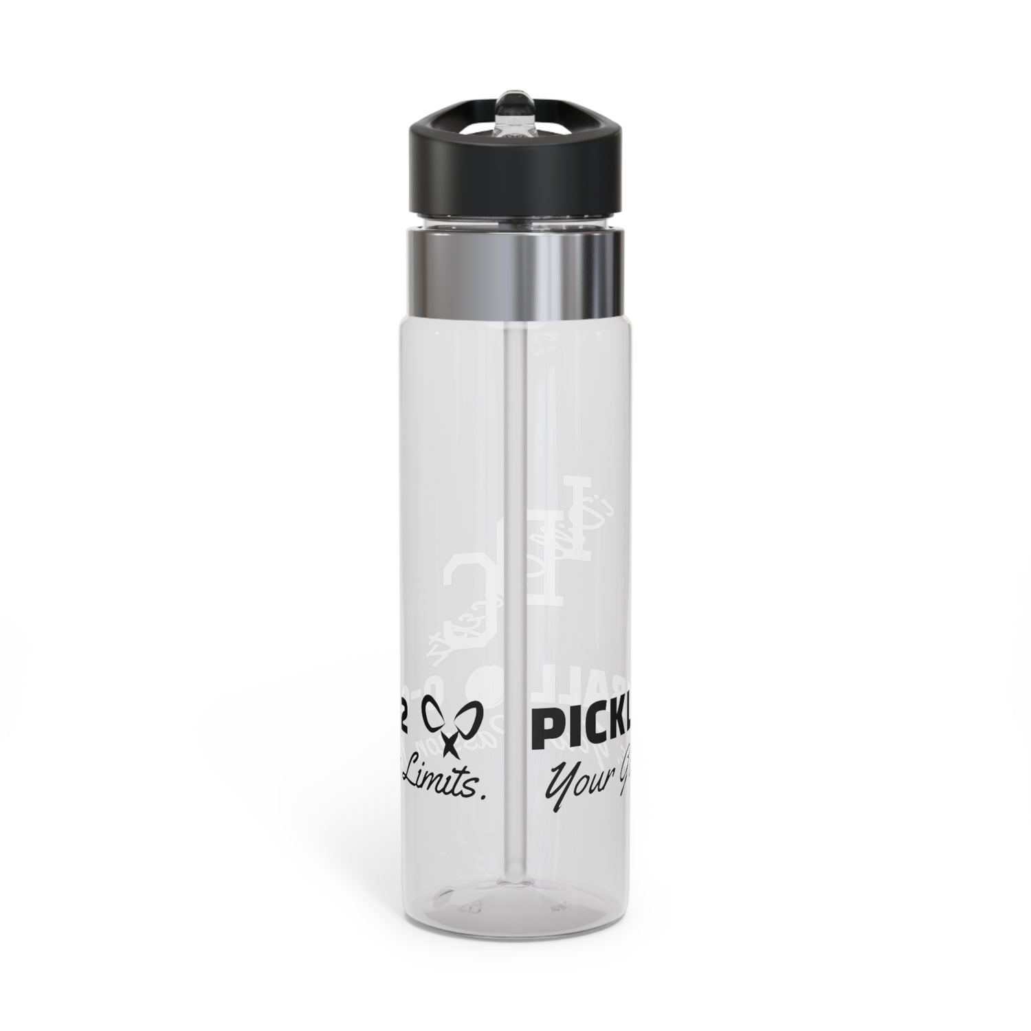 Pickleball Sport Water Bottle — 'Your Game, Your Passion, No Limits' 20oz