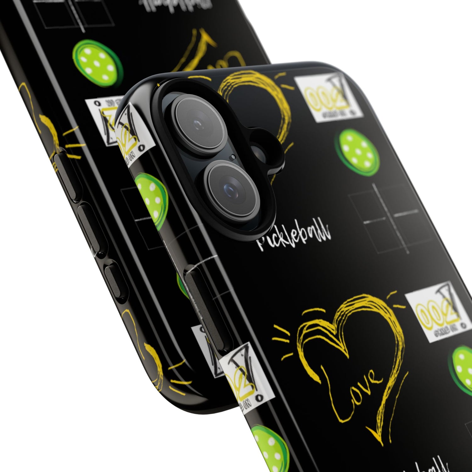 Pickleball Love Tough iPhone Case - Fun & Durable Sport Accessory