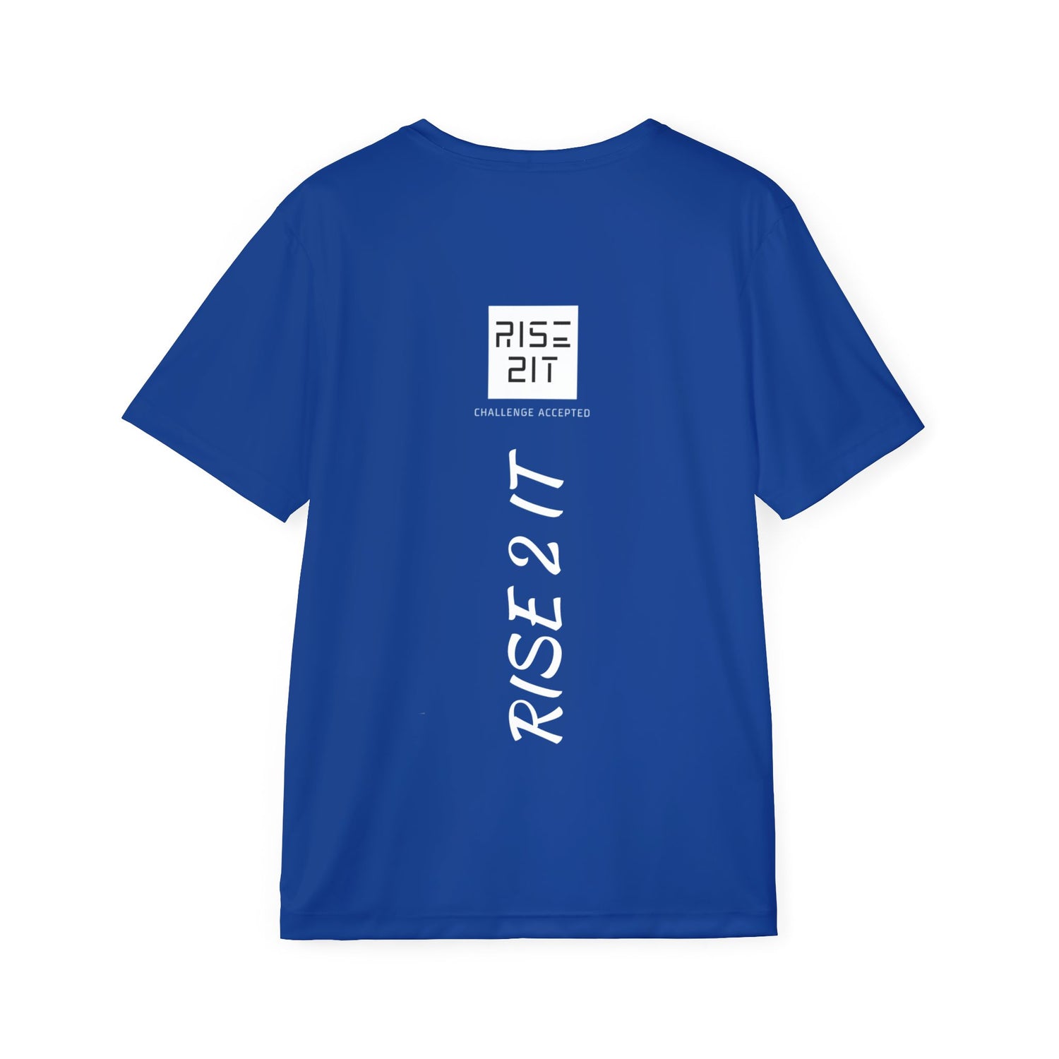 Men's Sports Jersey Tee - Rise 2 It - Challenge Accepted Design - Men's Pickleball Activewear Tee