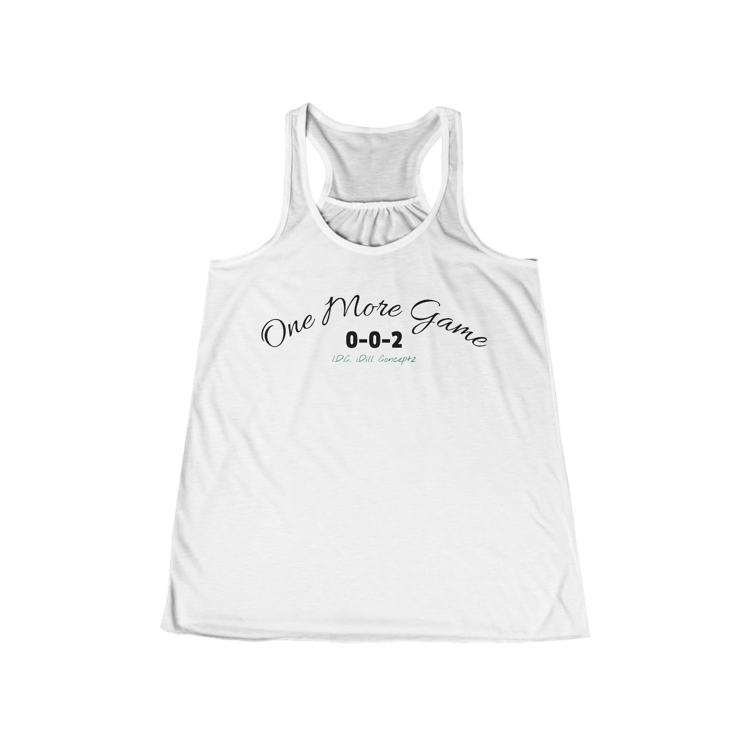 Pickleball Women's Tank Top - 002 One More Game Design