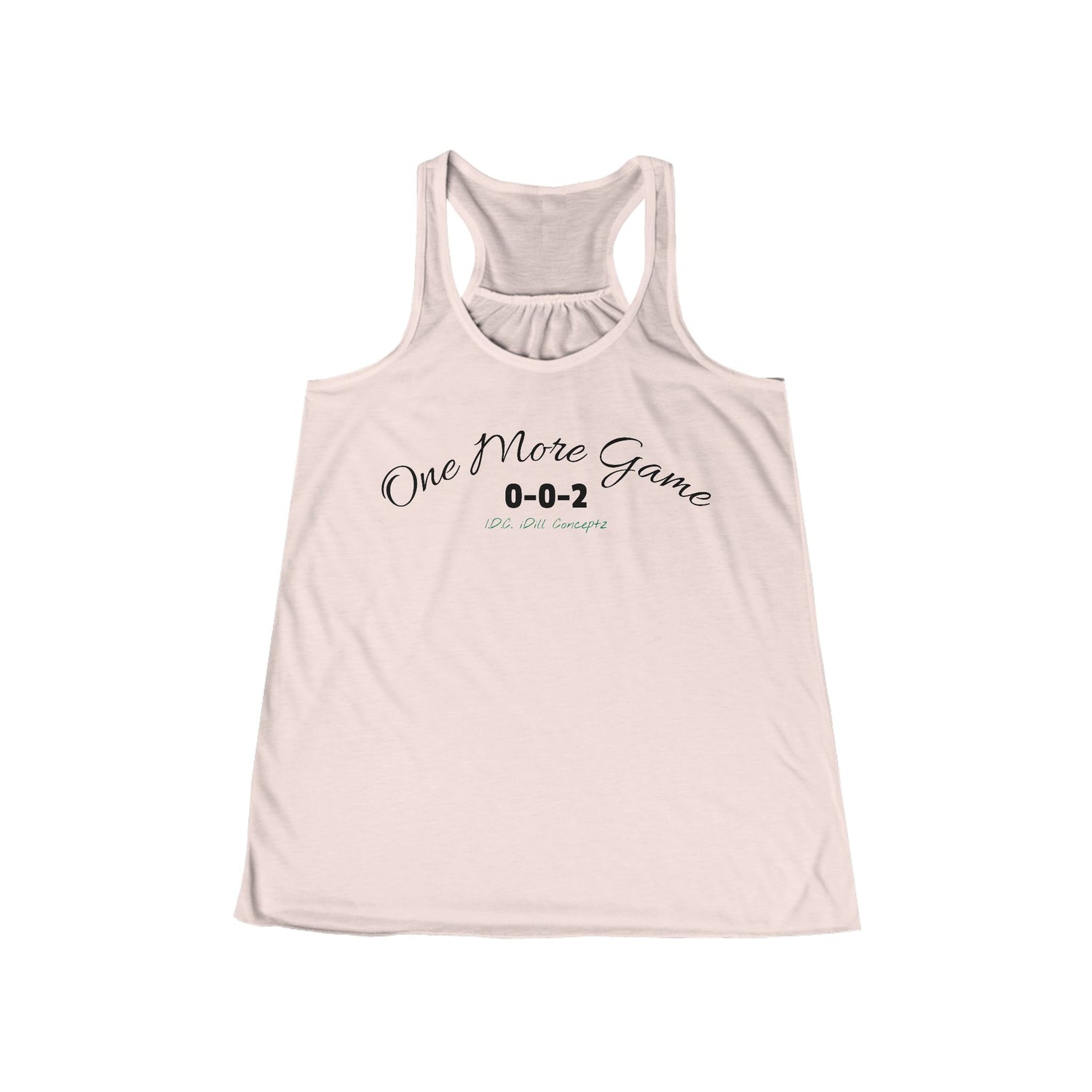 Pickleball Women's Tank Top - 002 One More Game Design