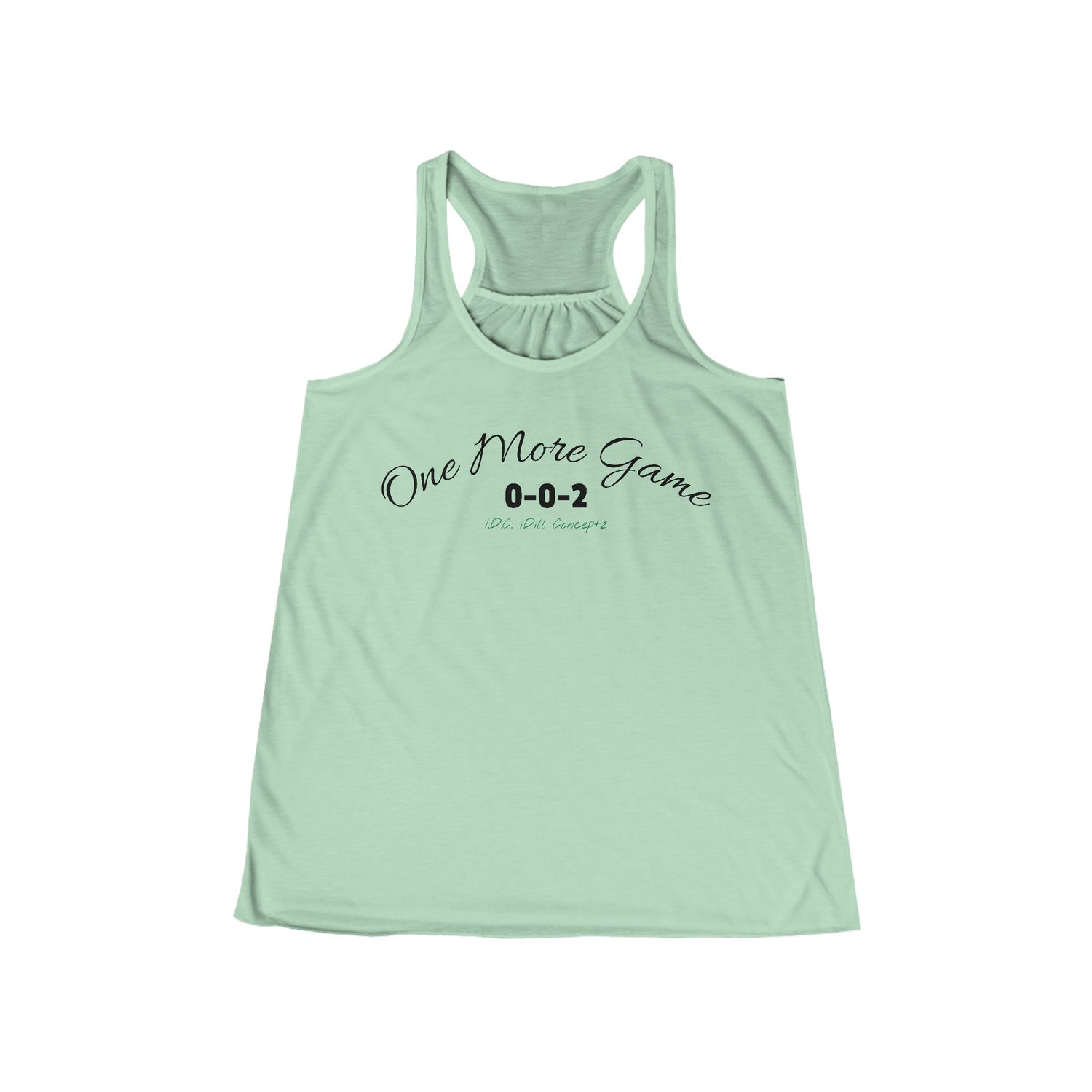 Pickleball Women's Tank Top - 002 One More Game Design