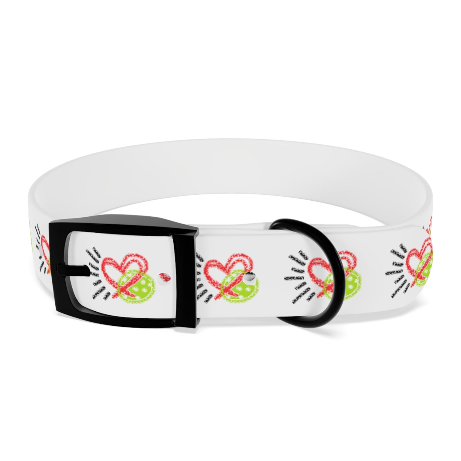 Dog Collar - Pickleball Love Unique Stand Out Design - Perfect for Pet Owners
