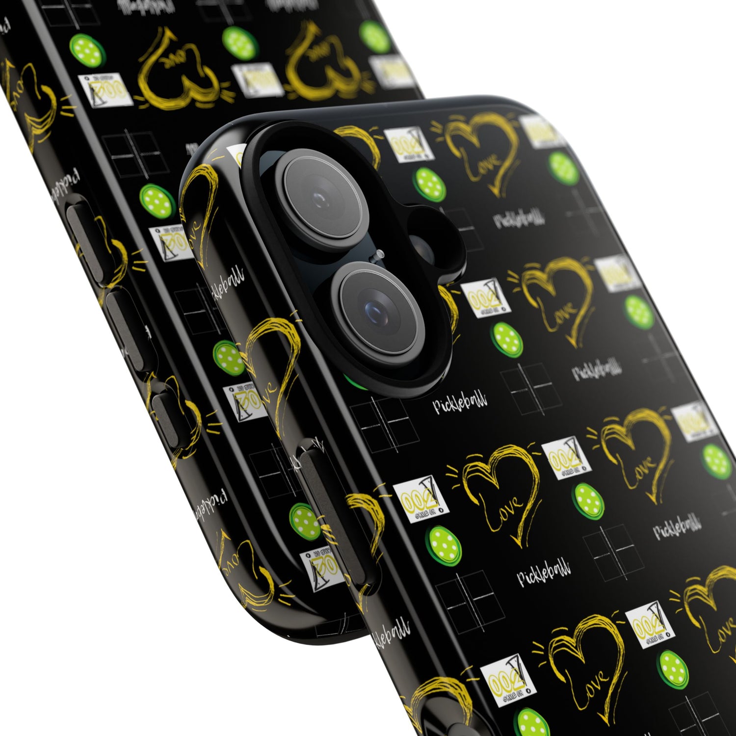 Pickleball Love Tough iPhone Case - Fun & Durable Sport Accessory