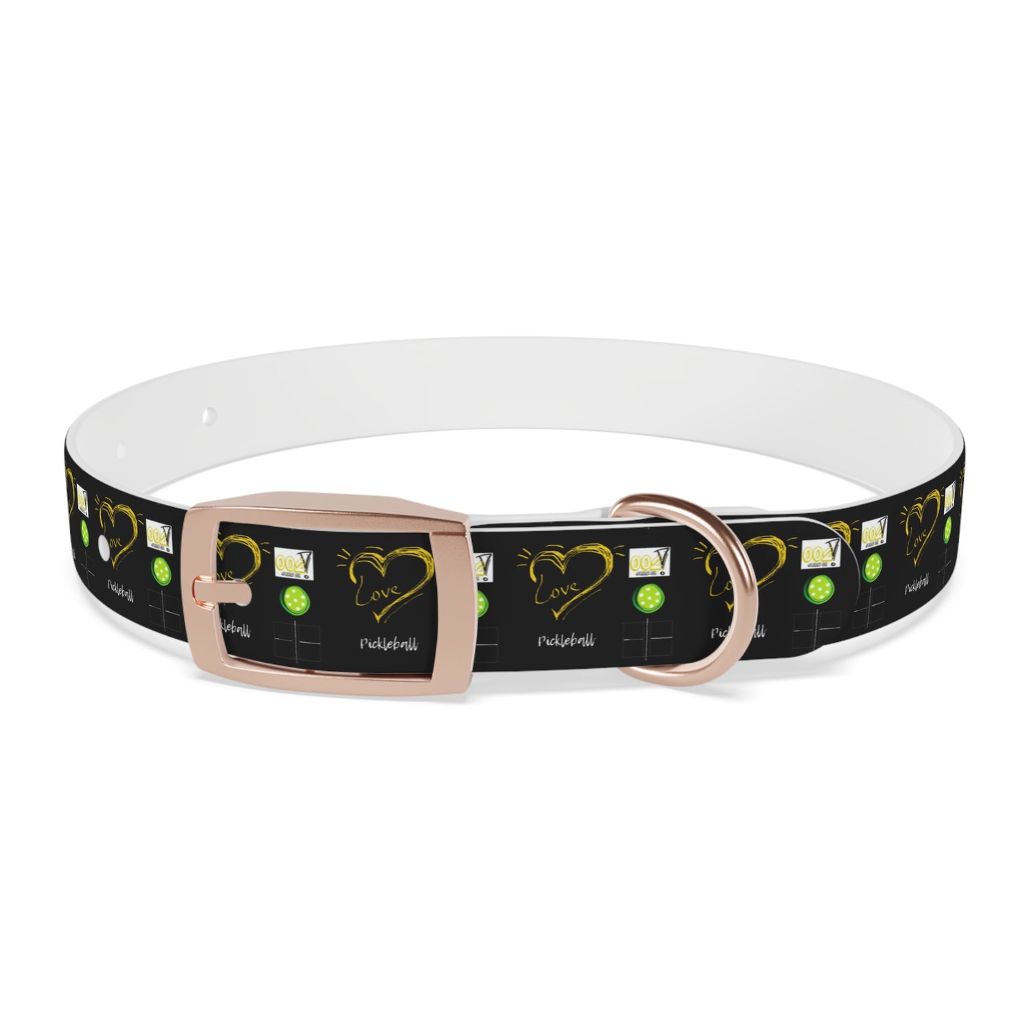 Dog Collar - Pickleball Love Unique Stand Out Design - Perfect for Pet Owners