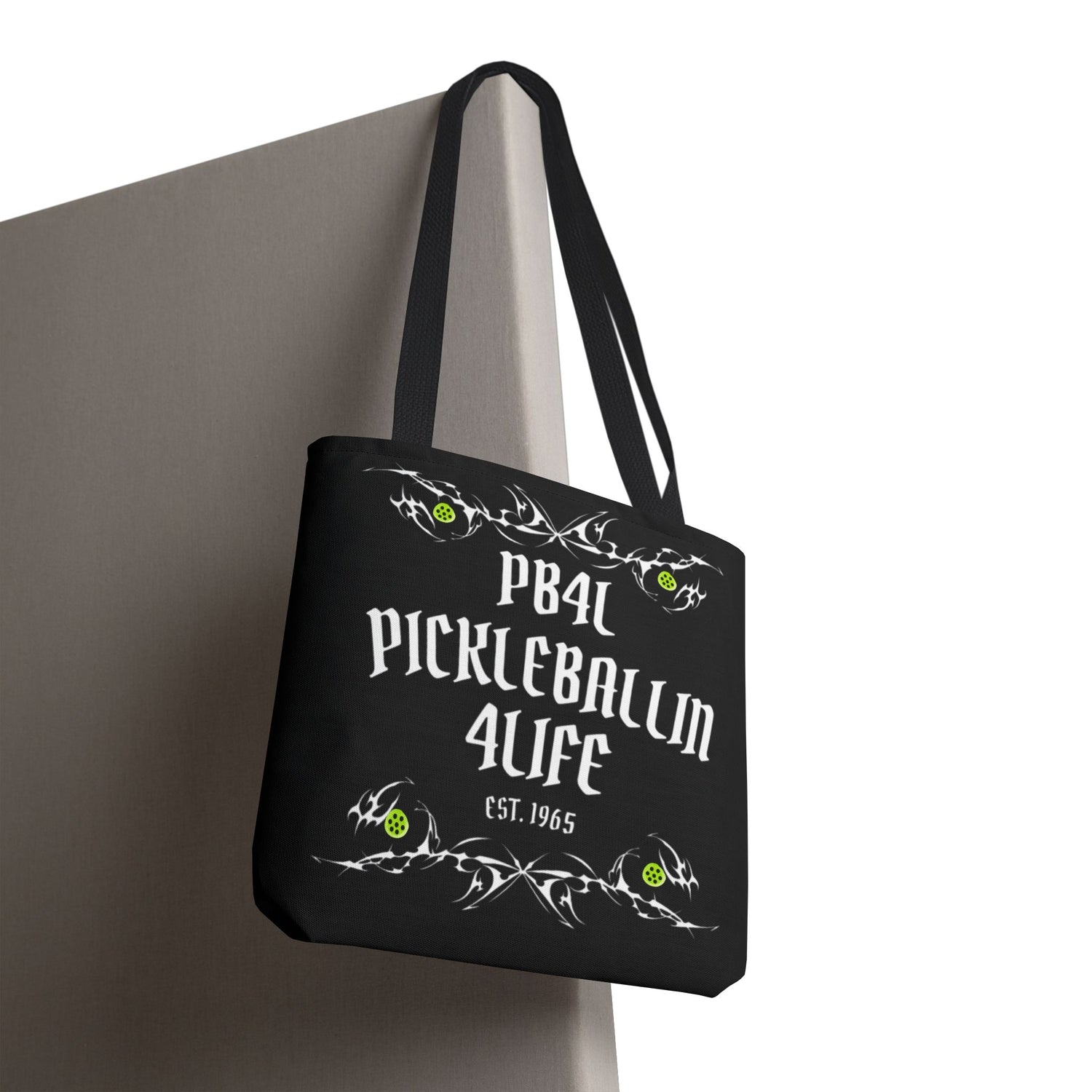 Pickleball Tote Bag - 'PB4L' Design for Enthusiasts and Players
