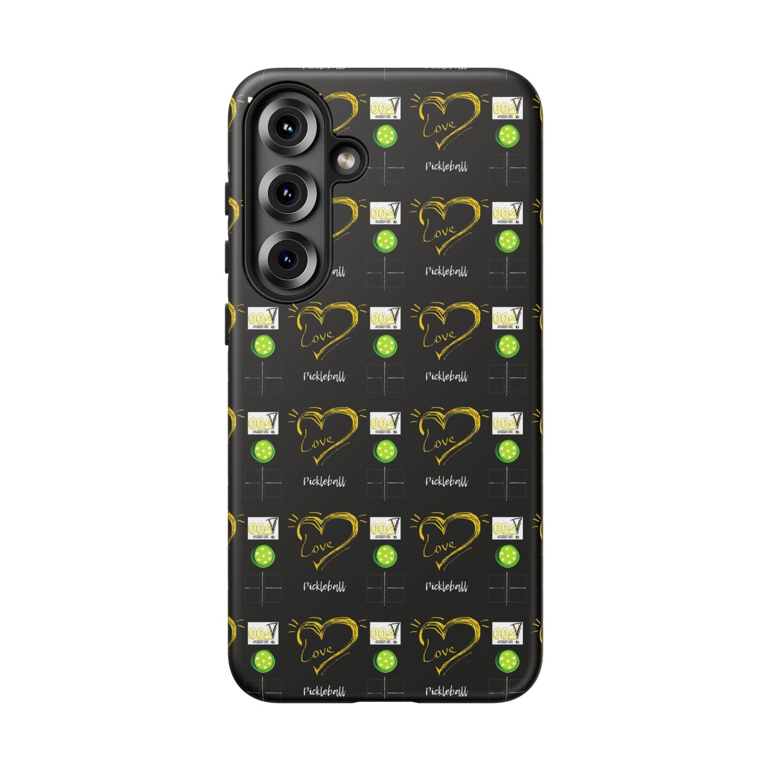Pickleball Love Tough Android Samsung Phone Case - Fun & Durable Sport Accessory