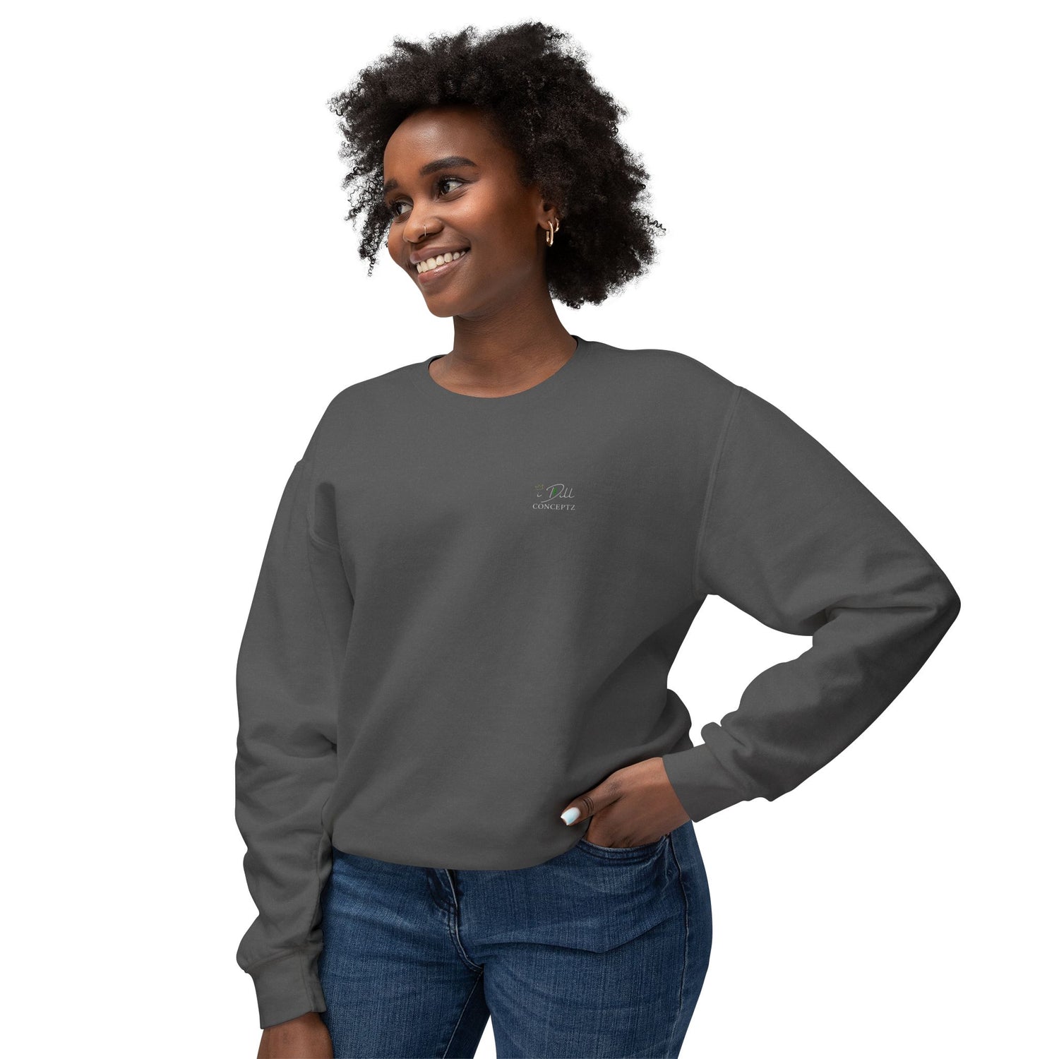 Pickleball Women's Lightweight Sweatshirt - Court Couture Club Design