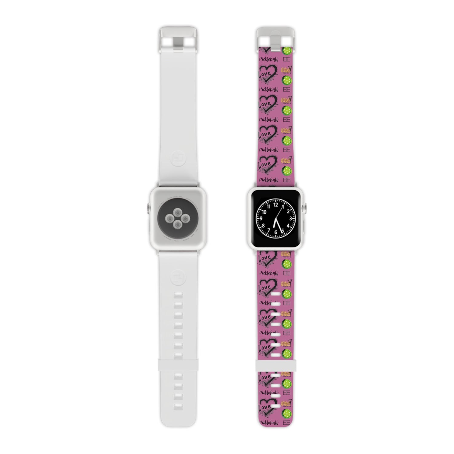 Pickleball Watch Band - LOVE Pickleball Design