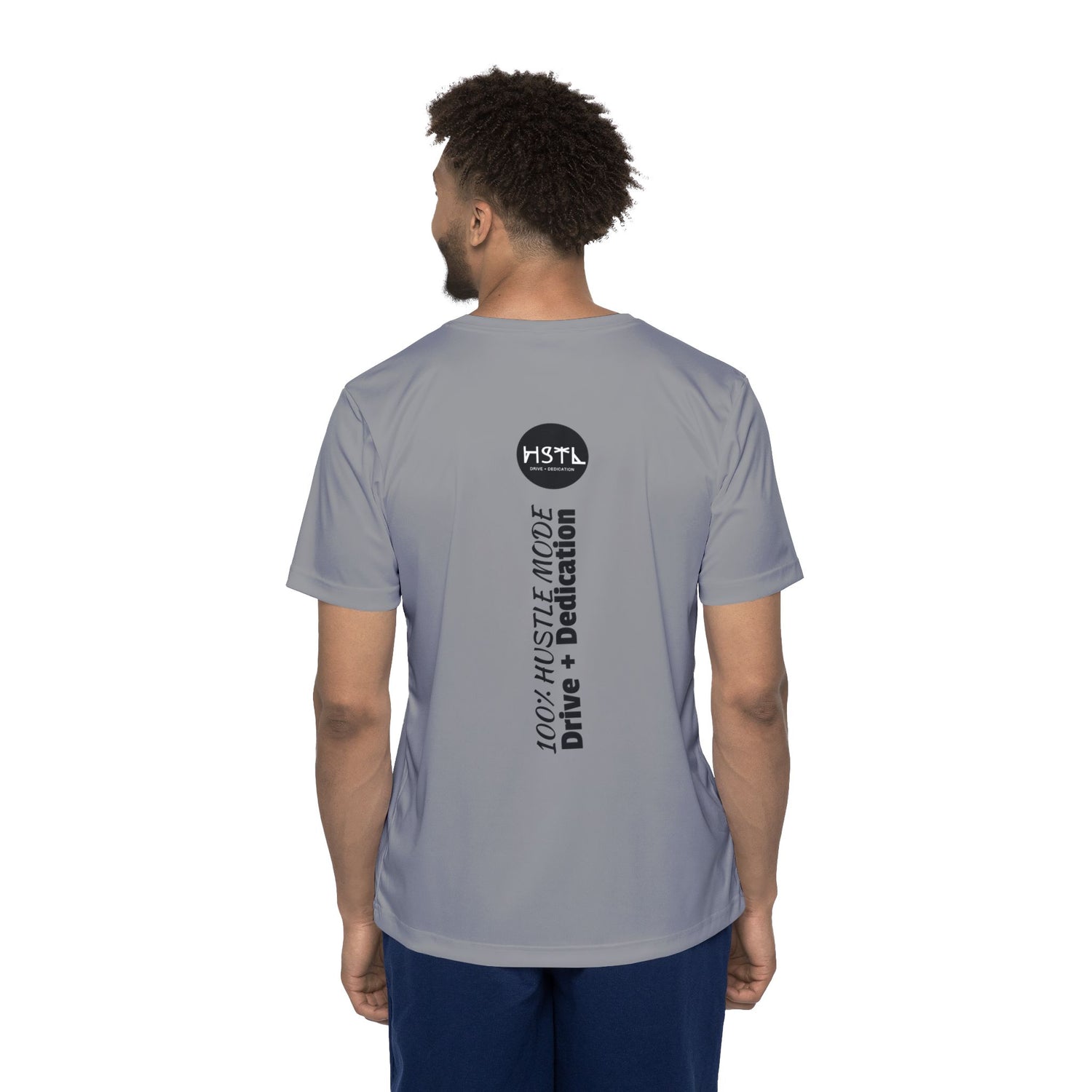Men's Pickleball Jersey Tee - HSTL (Hustle) Design