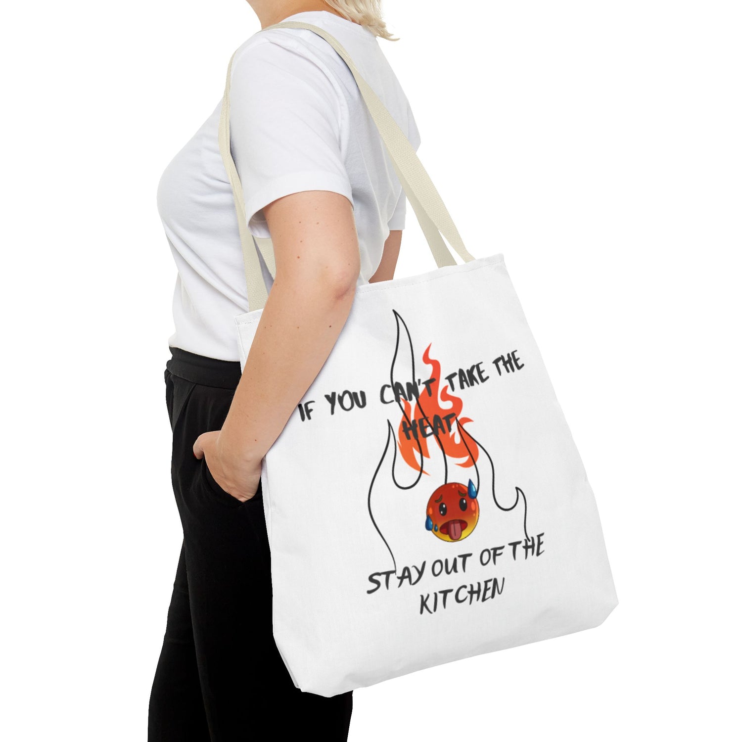 Pickleball Tote Bag - KITCHEN Pickleball - Chef Humor, Funny Culinary Cook