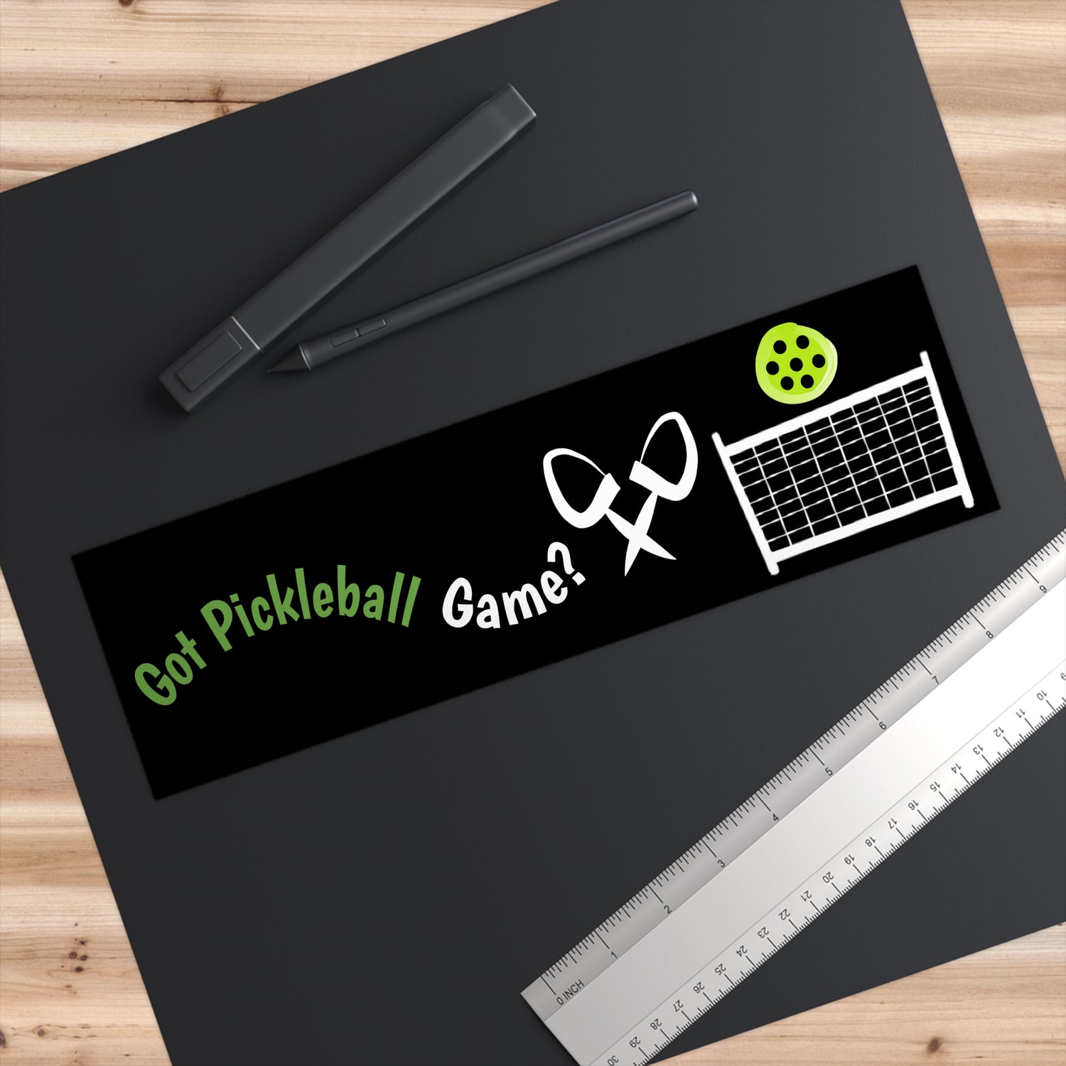 Pickleball Bumper Sticker - 'Got Pickleball Game?' Design