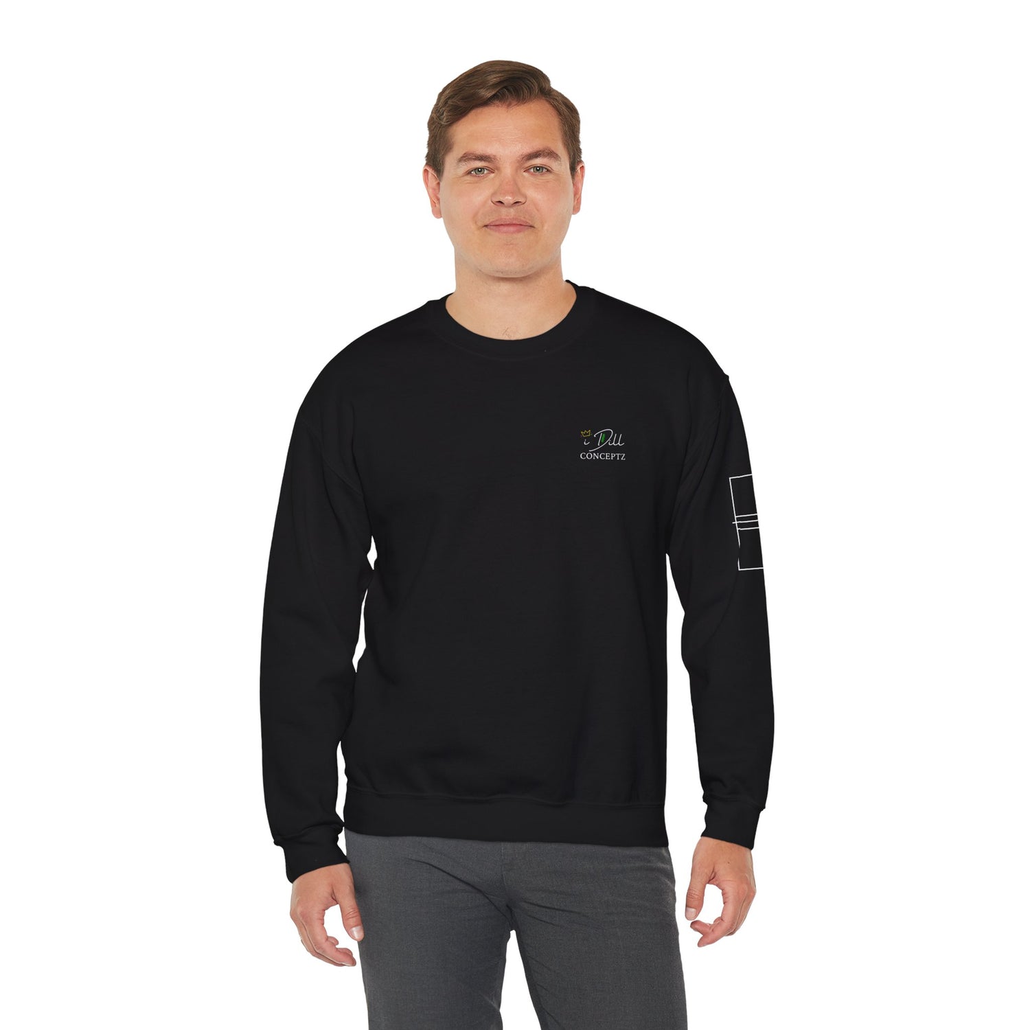 Men's Sweatshirt Apparel - 'I'm Locked In' - Men's Pickleball Crewneck