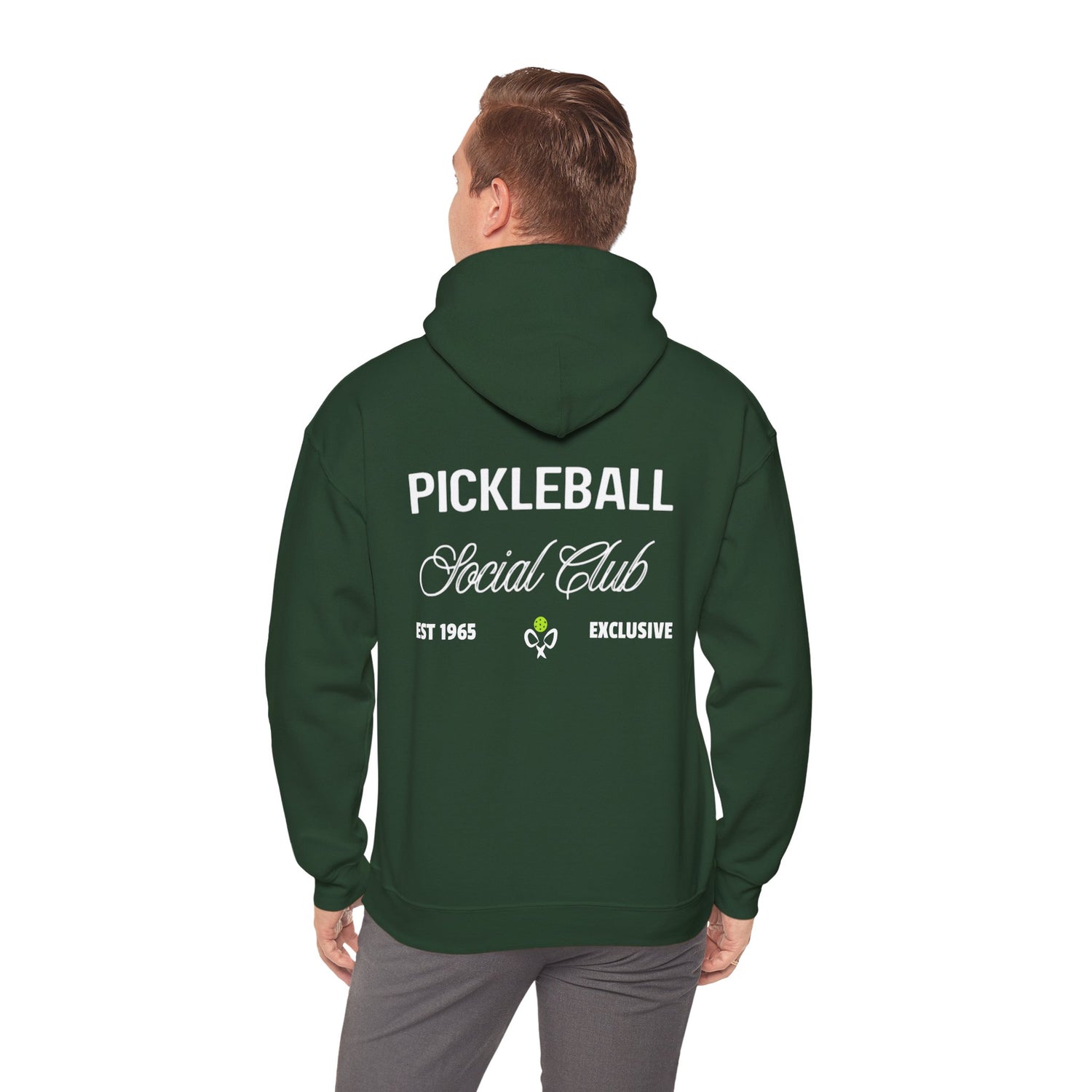 Men's Pickleball Hoodie - Pickleball Social Club Exclusive Design