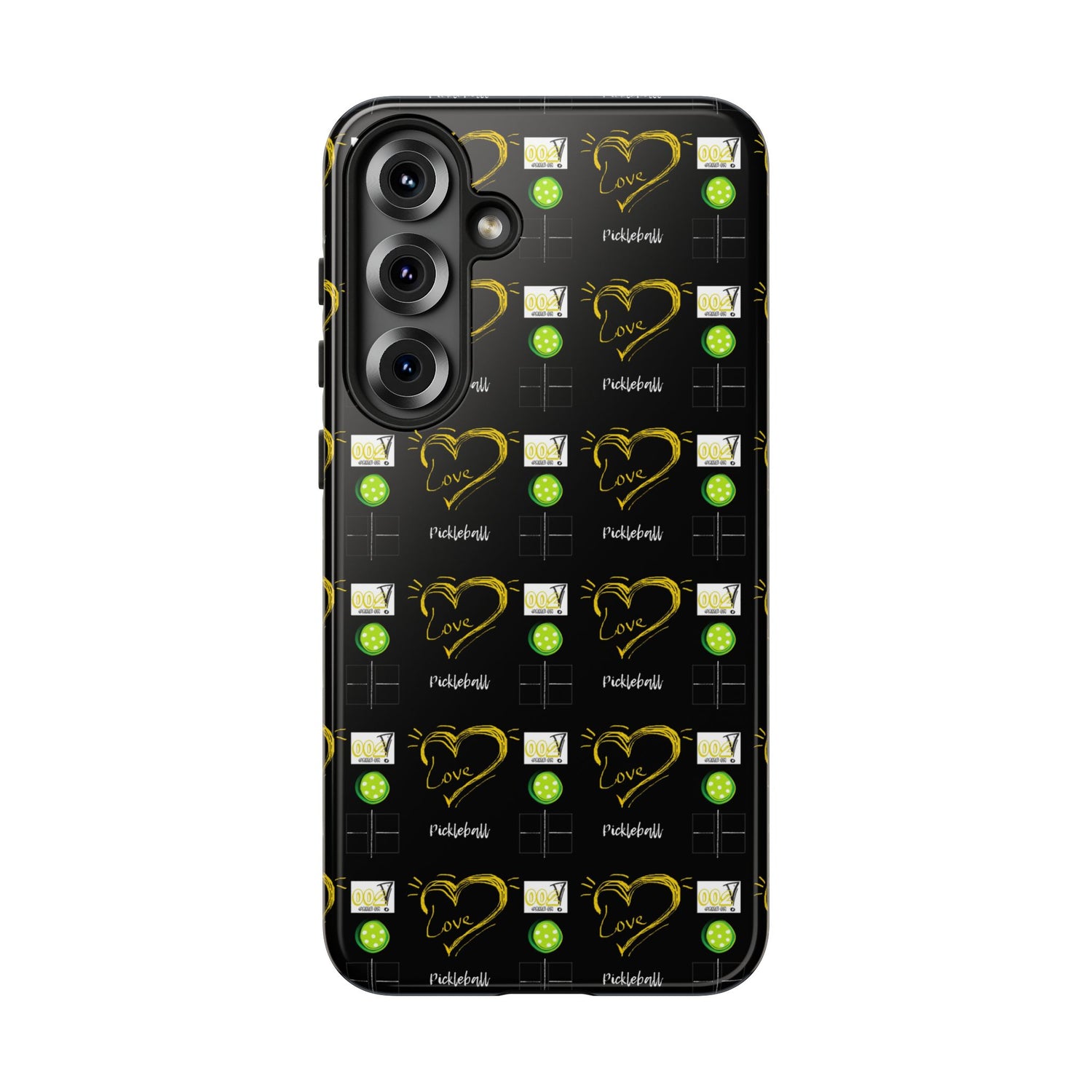 Pickleball Love Tough Android Samsung Phone Case - Fun & Durable Sport Accessory