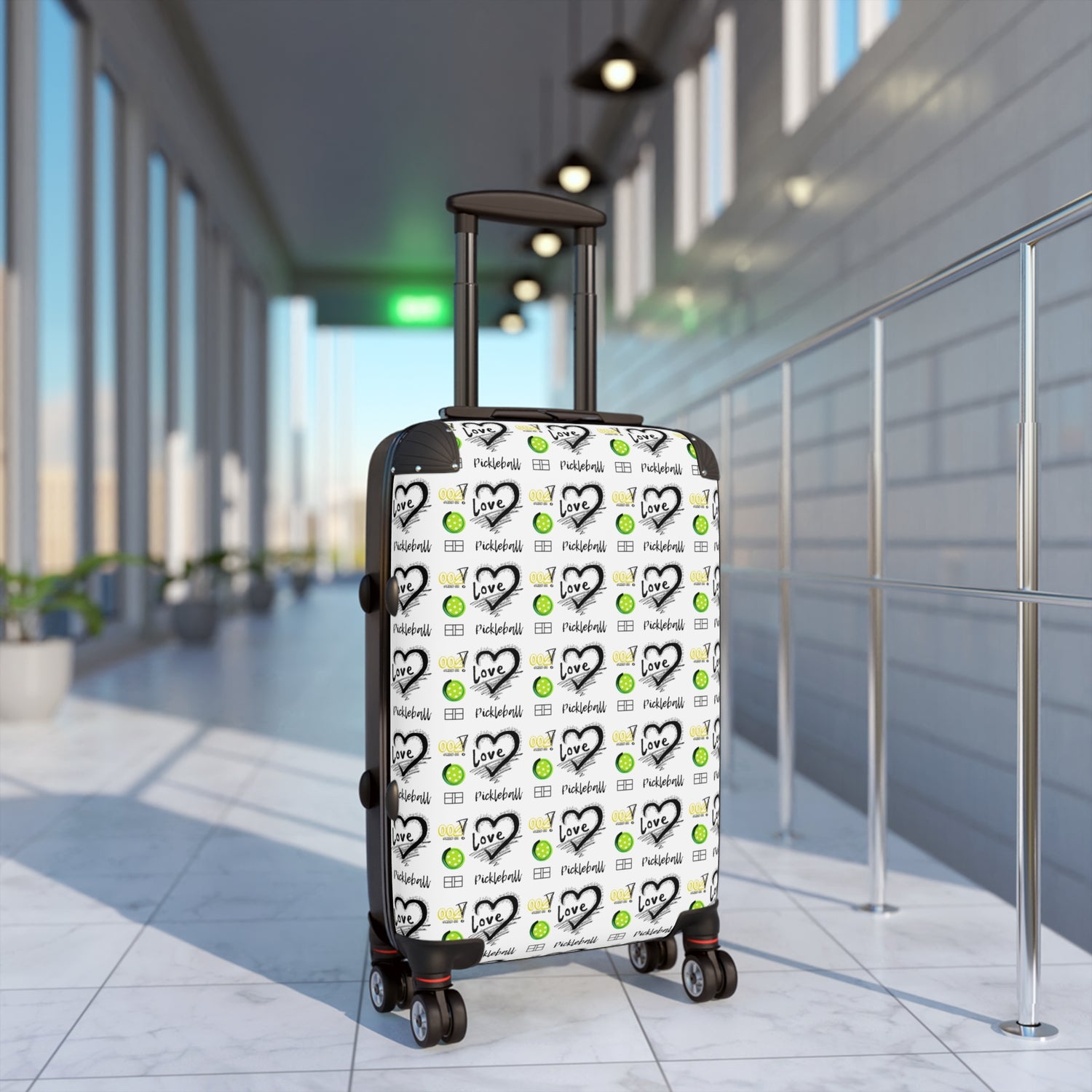 Suitcase - Pickleball Love Design for Travel Enthusiasts