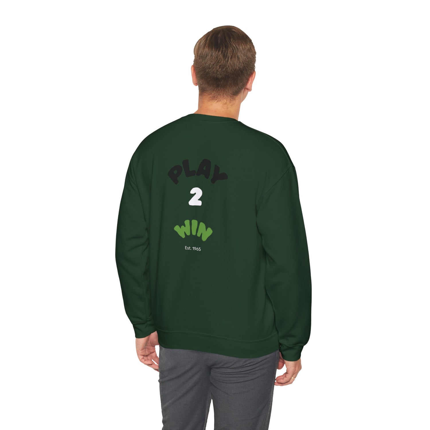 Unisex Pickleball Sweatshirt - Play 2 Win Design