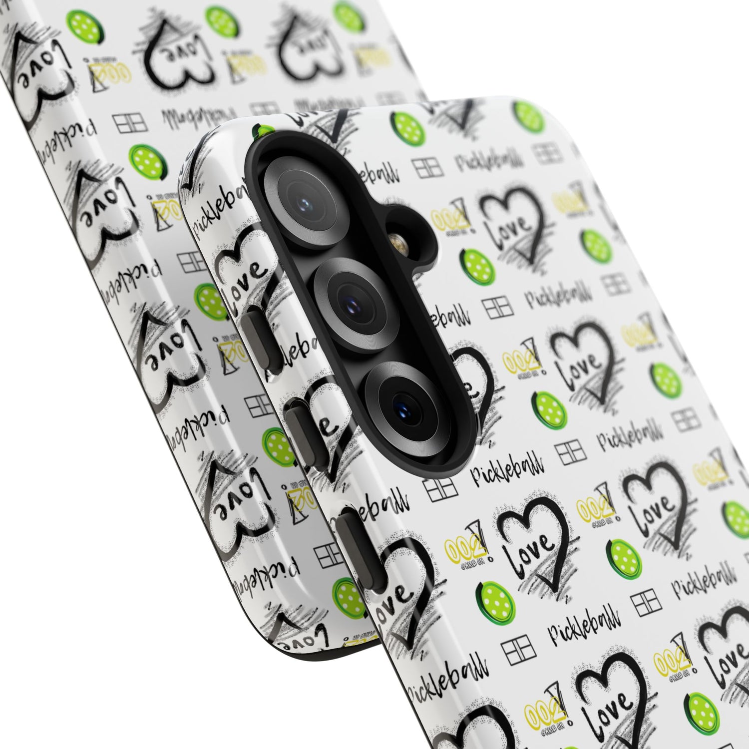 Pickleball Love Tough Android Samsung Phone Case - Fun & Durable Sport Accessory