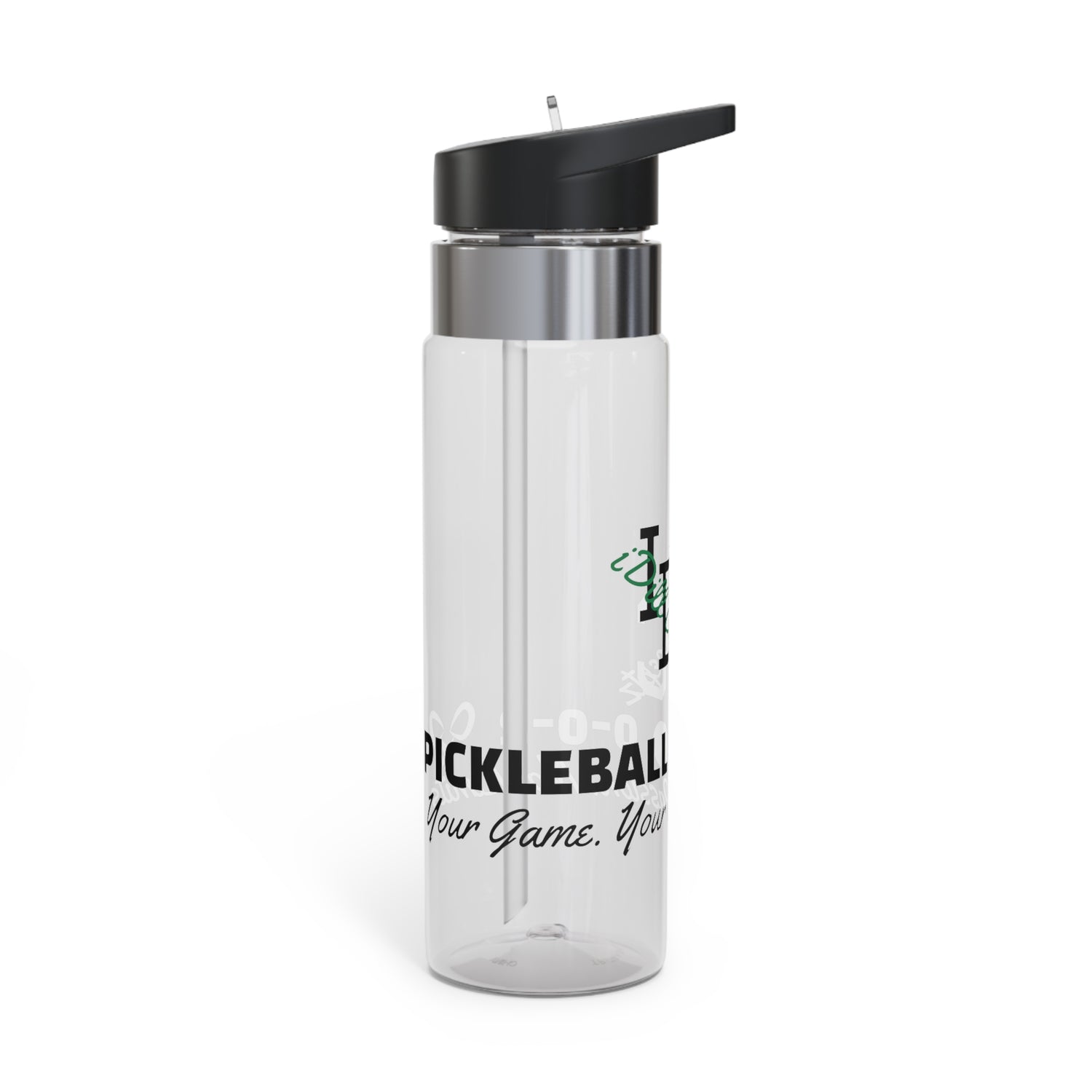 Pickleball Sport Water Bottle — 'Your Game, Your Passion, No Limits' 20oz