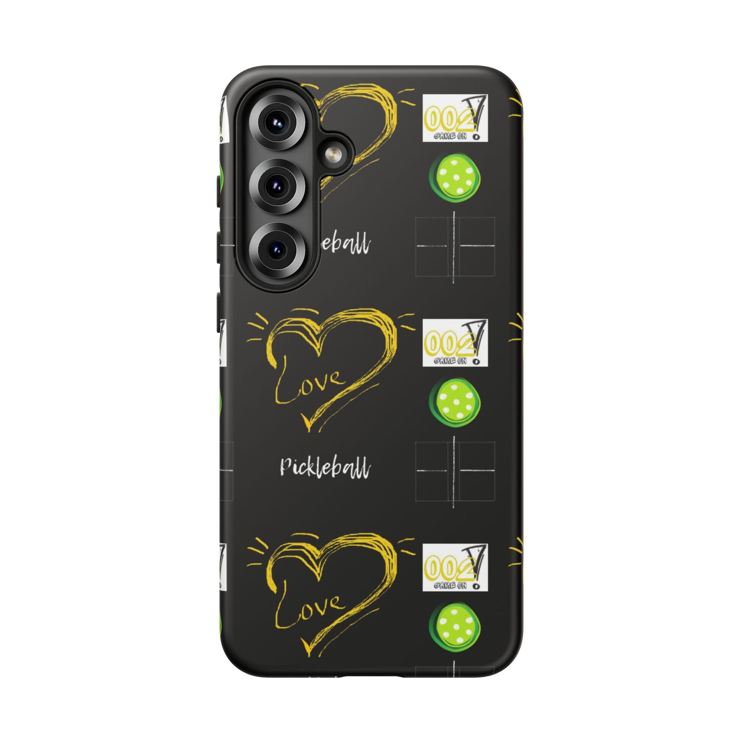 Pickleball Love Tough Android Samsung Phone Case - Fun & Durable Sport Accessory