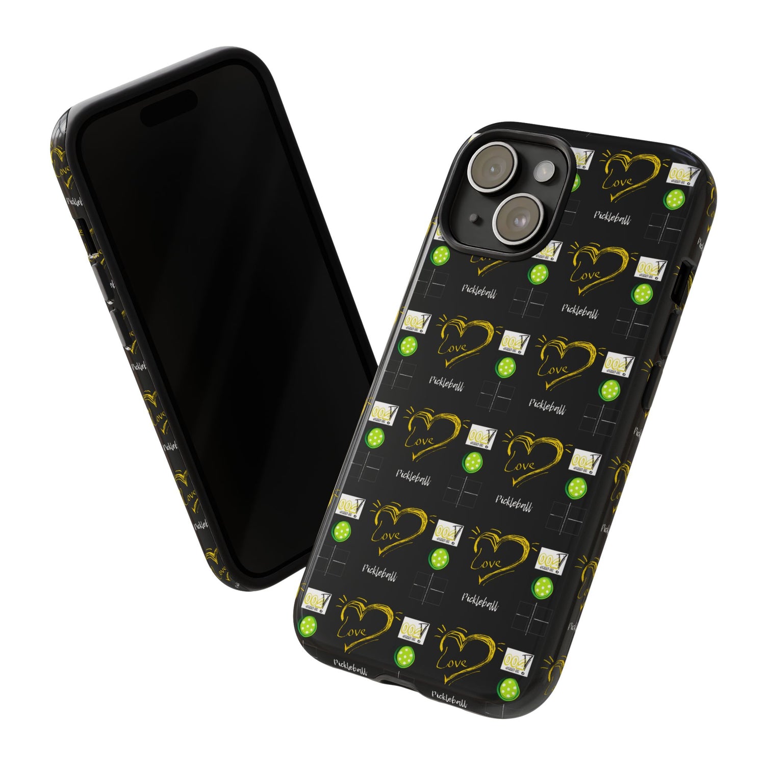 Pickleball Love Tough iPhone Case - Fun & Durable Sport Accessory