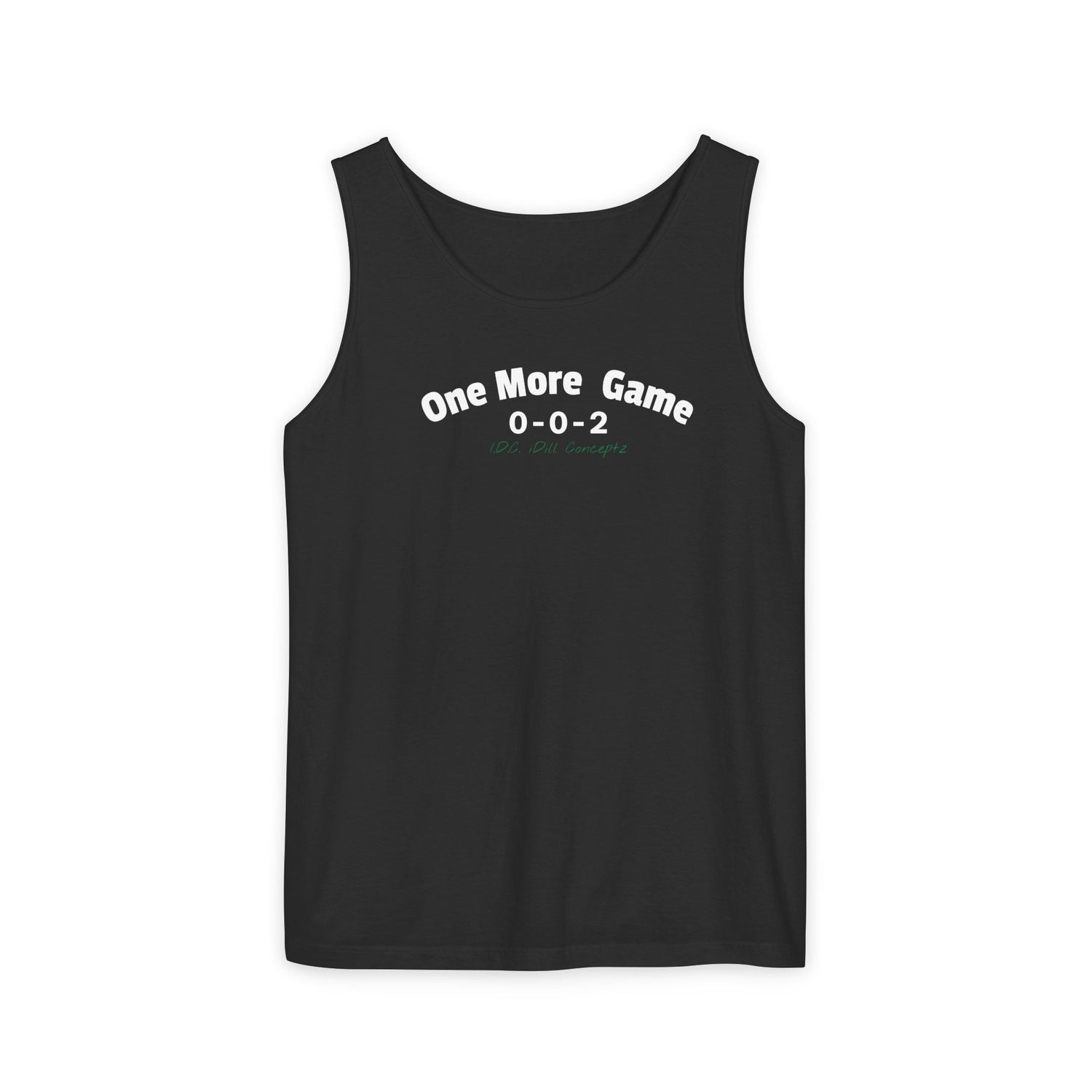 Unisex Pickleball Tank Top - 002 One More Game Design