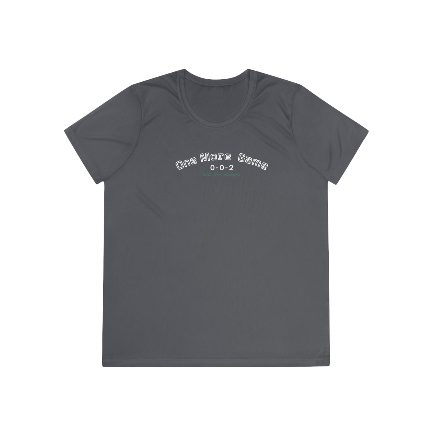 Pickleball Women's Tee - 002 One More Game Design