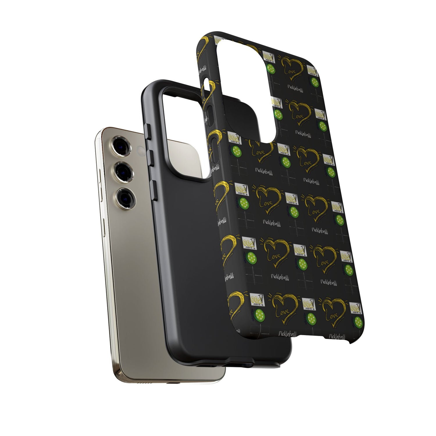 Pickleball Love Tough Android Samsung Phone Case - Fun & Durable Sport Accessory