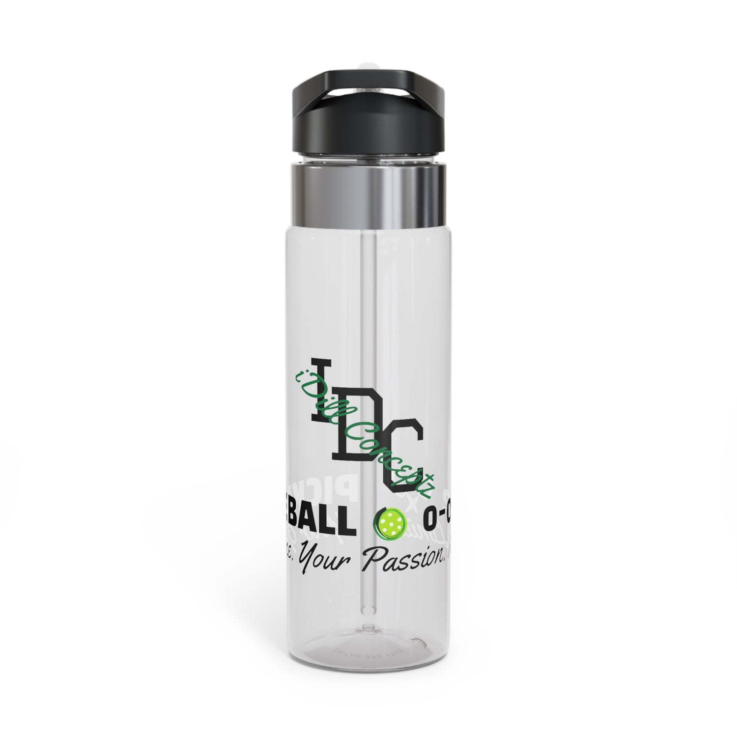 Pickleball Sport Water Bottle — 'Your Game, Your Passion, No Limits' 20oz