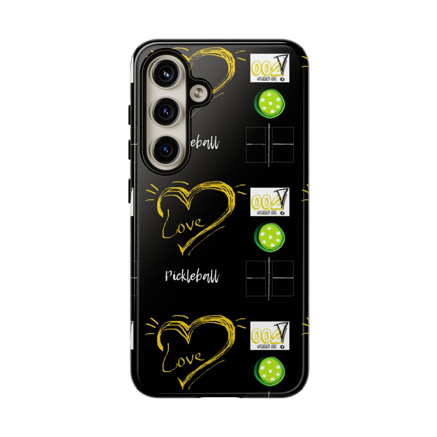 Pickleball Love Tough Android Samsung Phone Case - Fun & Durable Sport Accessory