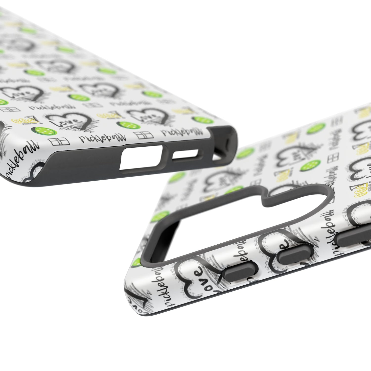 Pickleball Love Tough Android Samsung Phone Case - Fun & Durable Sport Accessory